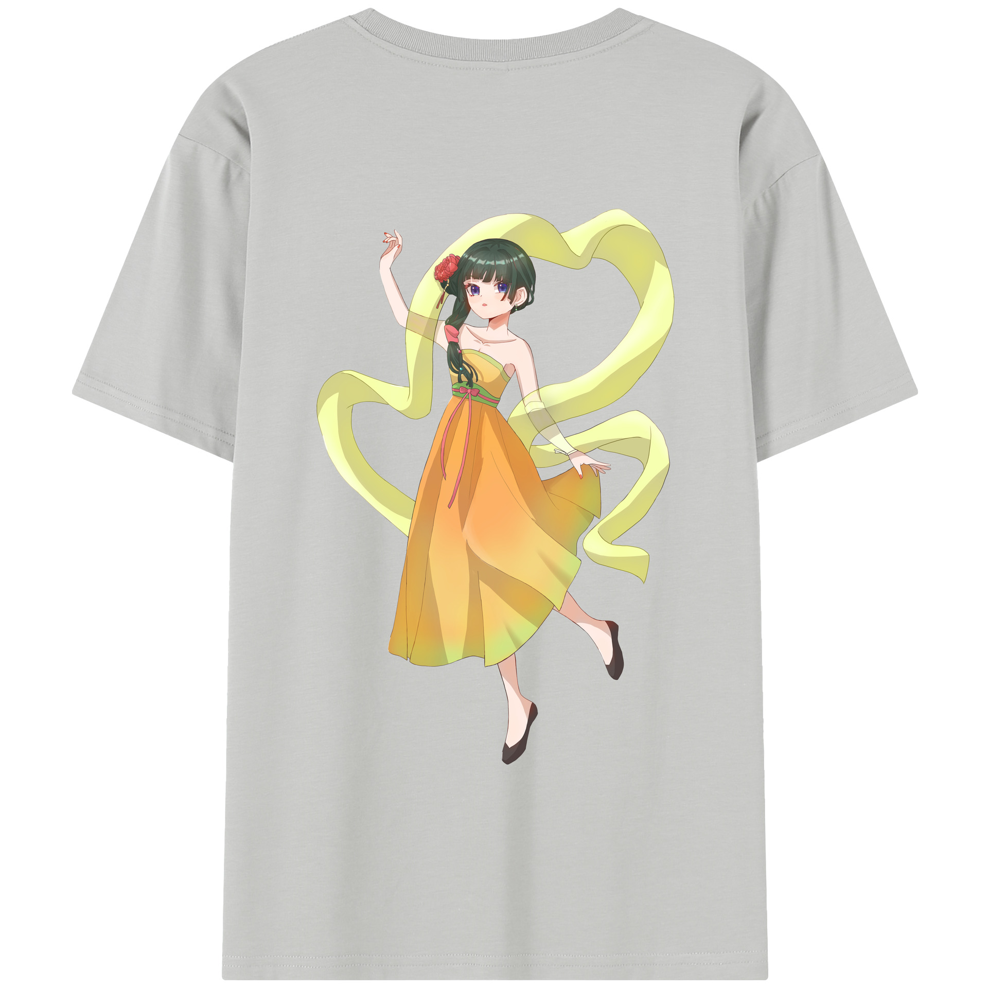 （画像用） 薬屋のひとりごと The Apothecary Diaries 綿100％半袖Tシャツ（背面プリント）