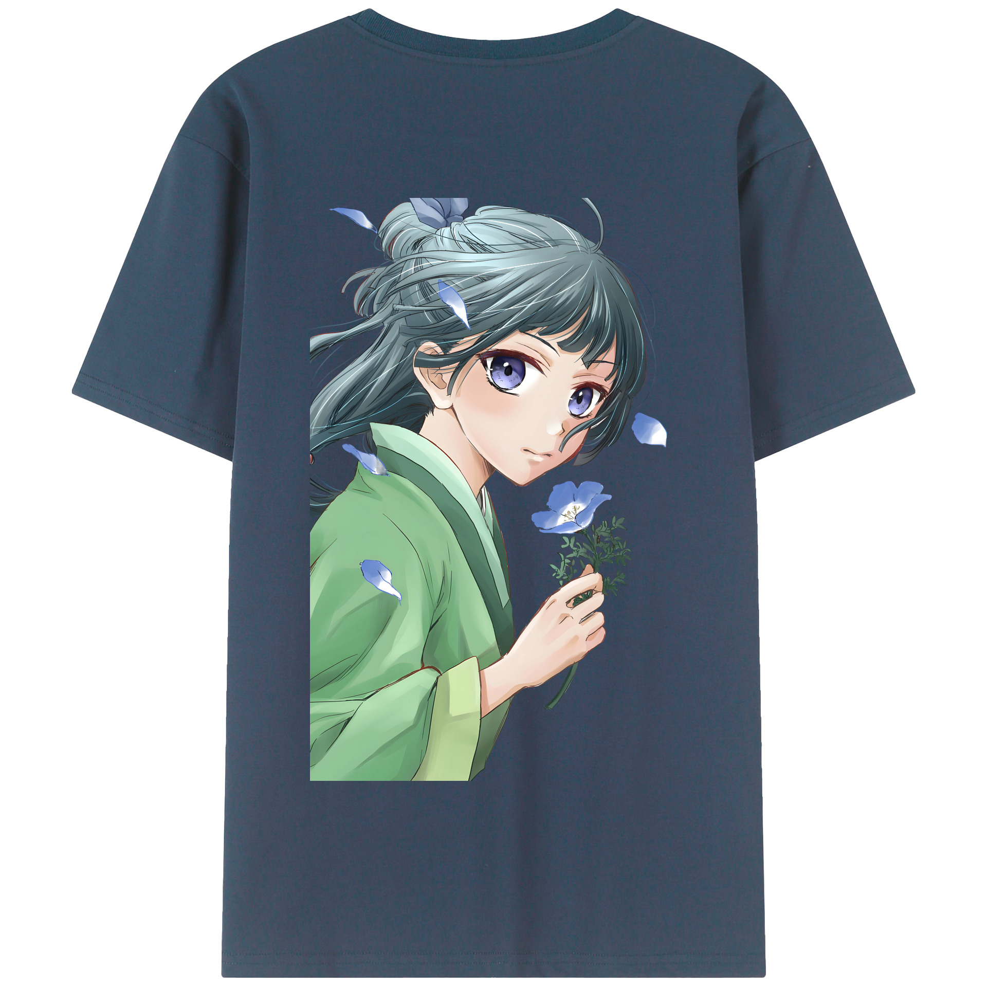 （画像用） 薬屋のひとりごと The Apothecary Diaries 綿100％半袖Tシャツ（背面プリント）