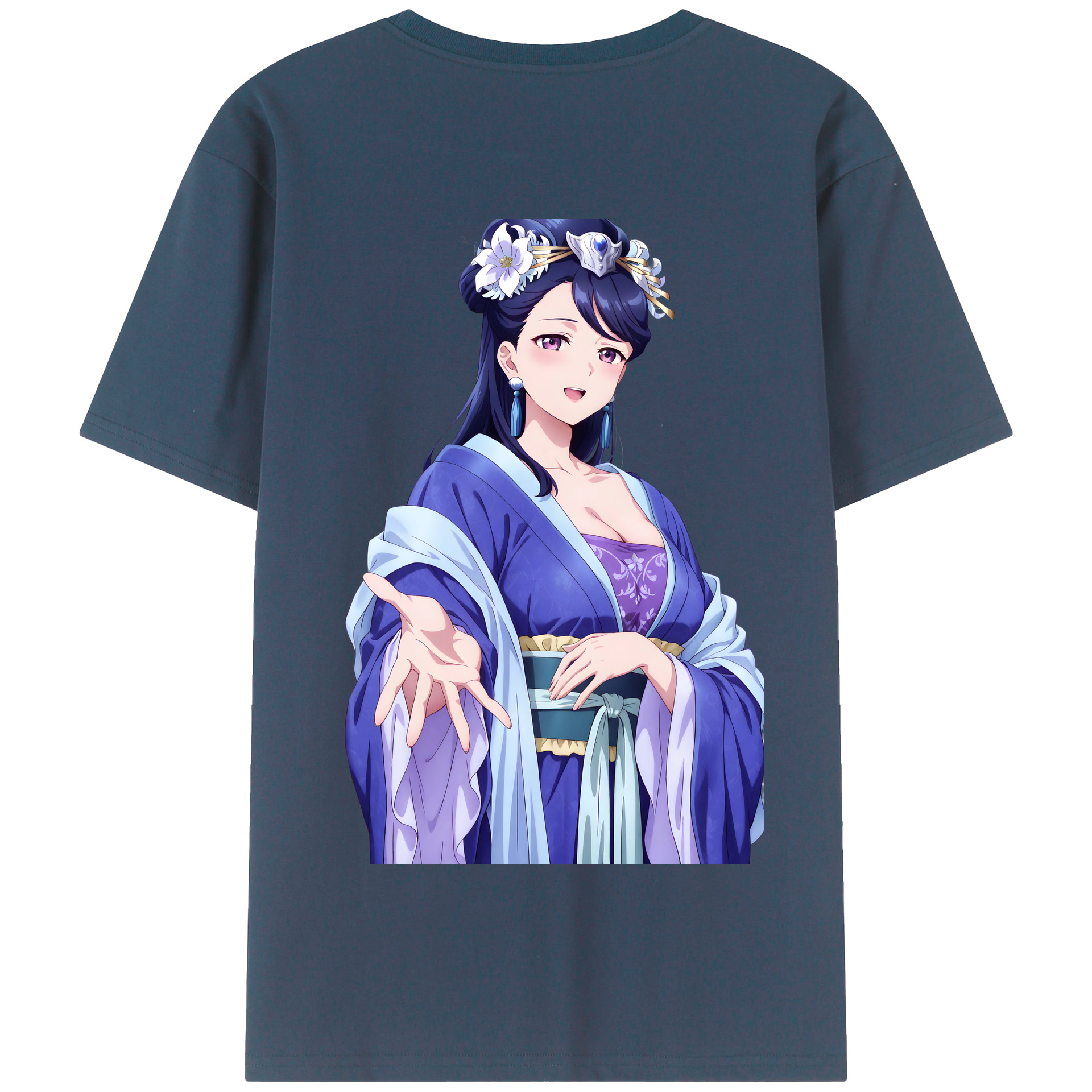 （画像用） 薬屋のひとりごと The Apothecary Diaries 綿100％半袖Tシャツ（背面プリント）