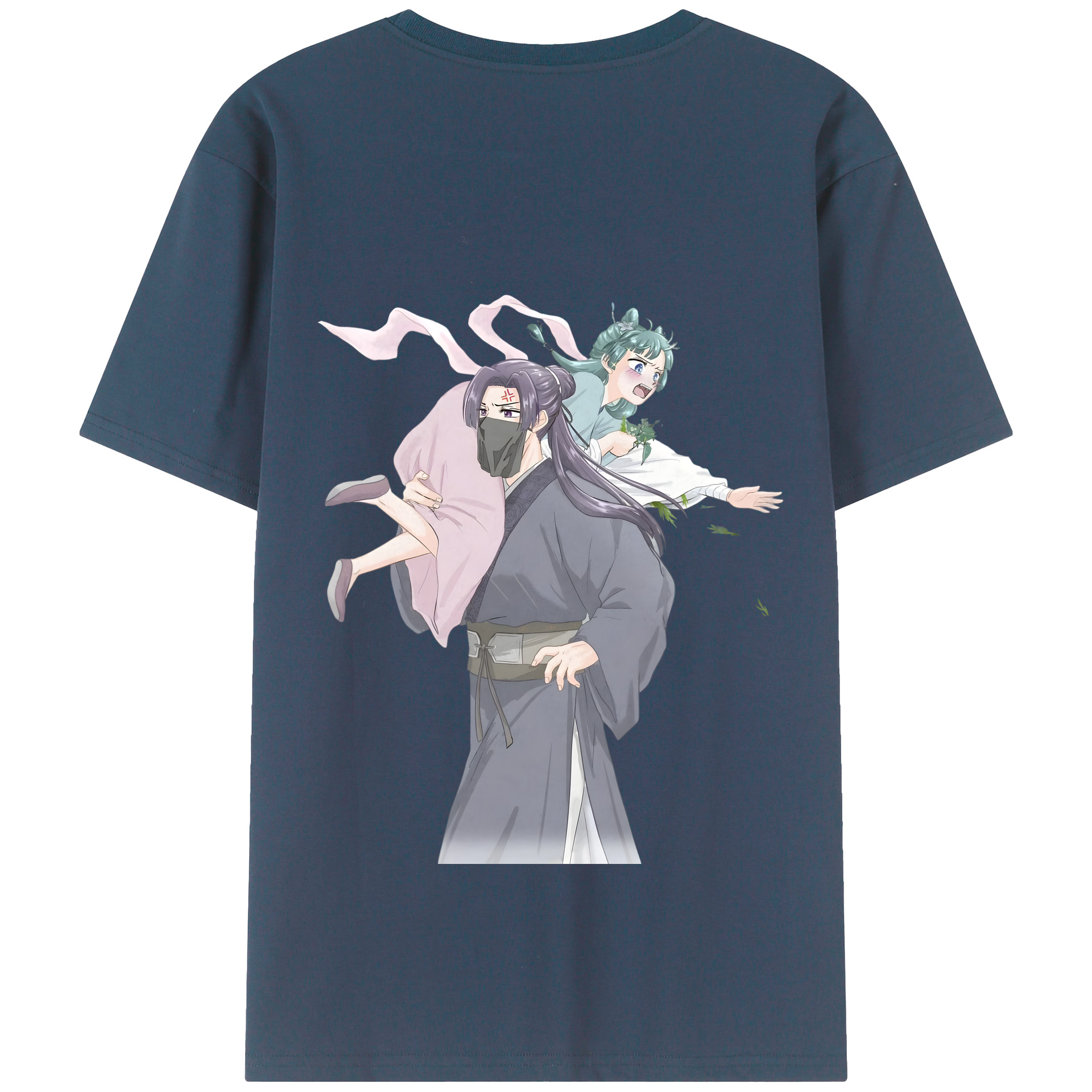 （画像用） 薬屋のひとりごと The Apothecary Diaries 綿100％半袖Tシャツ（背面プリント）