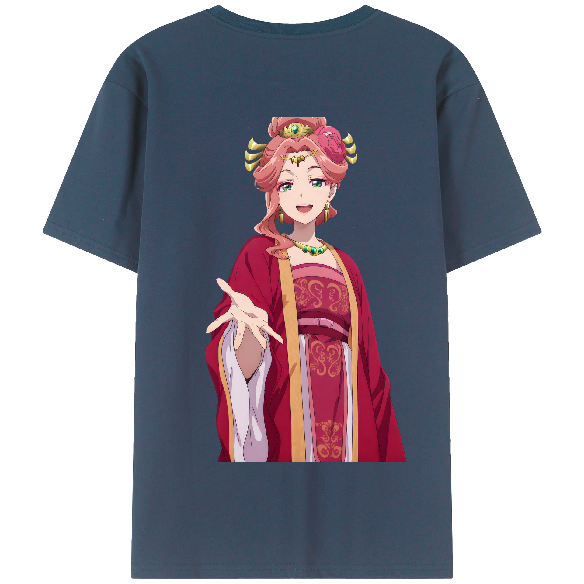 （画像用） 薬屋のひとりごと The Apothecary Diaries 綿100％半袖Tシャツ（背面プリント）