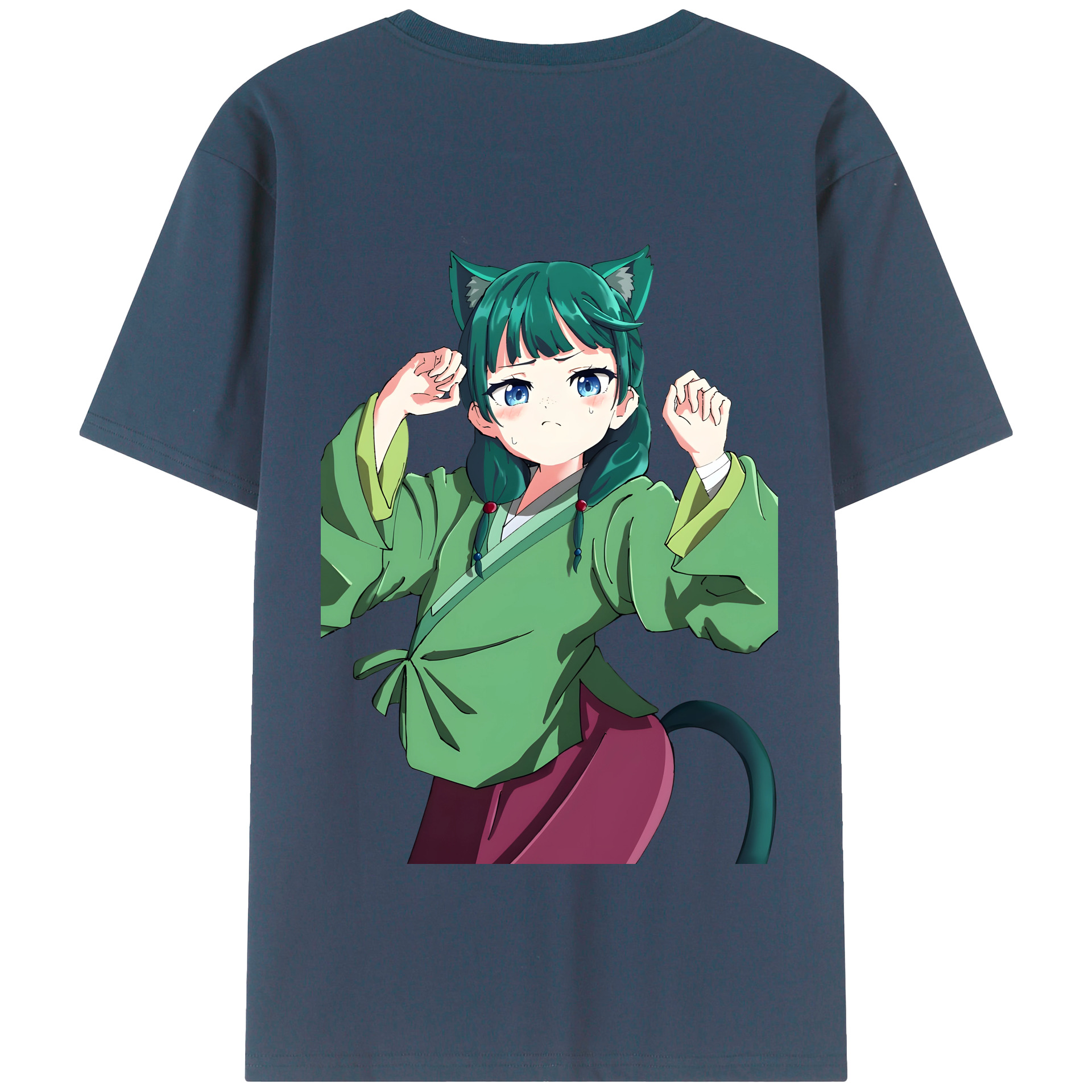 （画像用） 薬屋のひとりごと The Apothecary Diaries 綿100％半袖Tシャツ（背面プリント）
