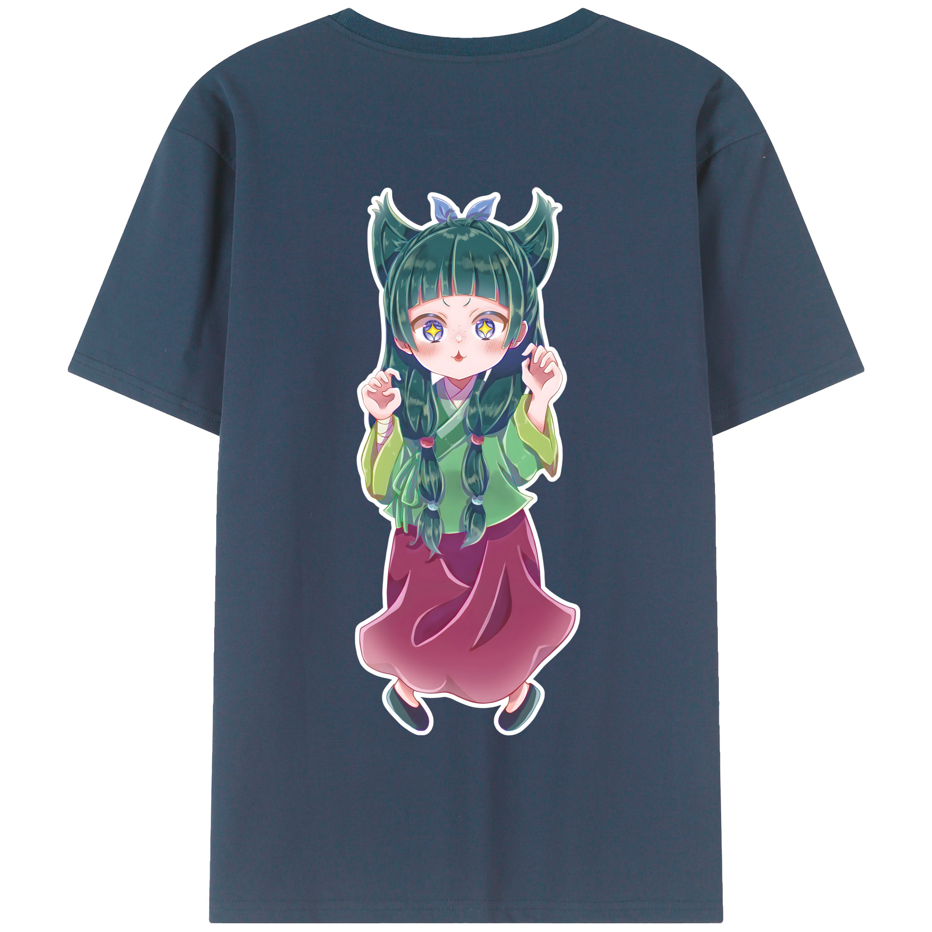 （画像用） 薬屋のひとりごと The Apothecary Diaries 綿100％半袖Tシャツ（背面プリント）