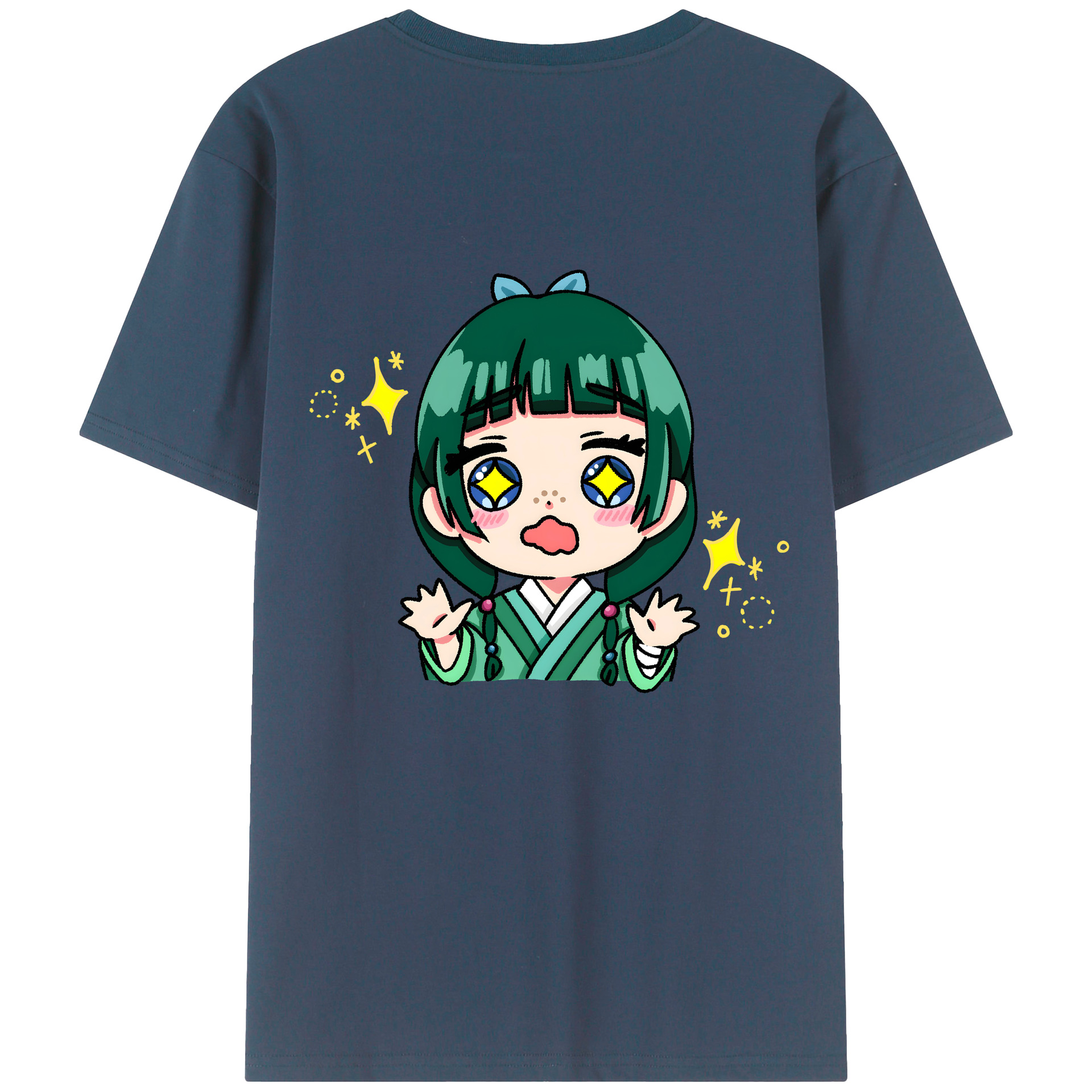 （画像用） 薬屋のひとりごと The Apothecary Diaries 綿100％半袖Tシャツ（背面プリント）