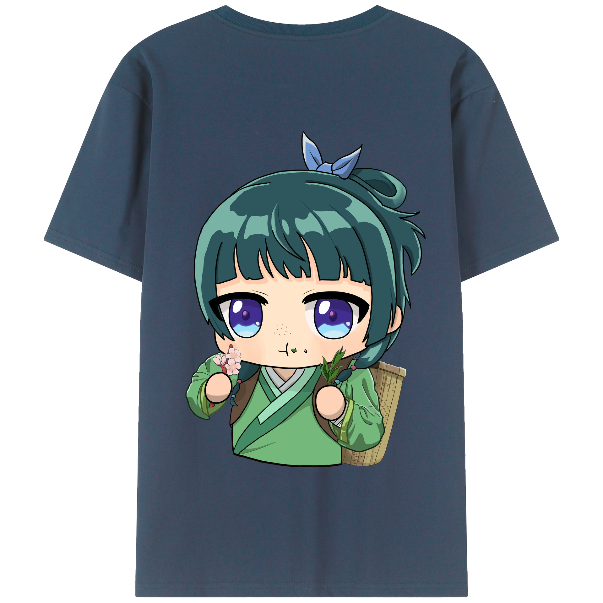 （画像用） 薬屋のひとりごと The Apothecary Diaries 綿100％半袖Tシャツ（背面プリント）