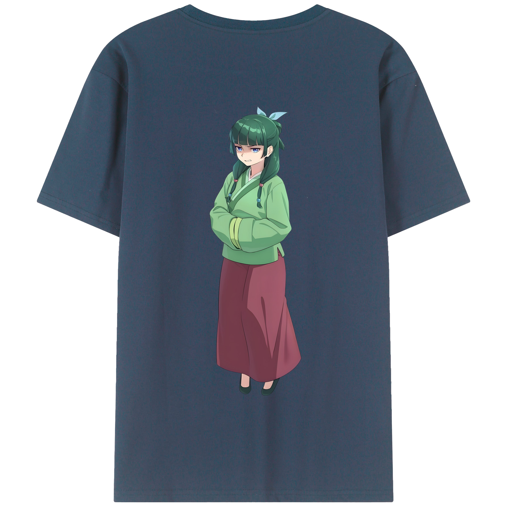（画像用） 薬屋のひとりごと The Apothecary Diaries 綿100％半袖Tシャツ（背面プリント）
