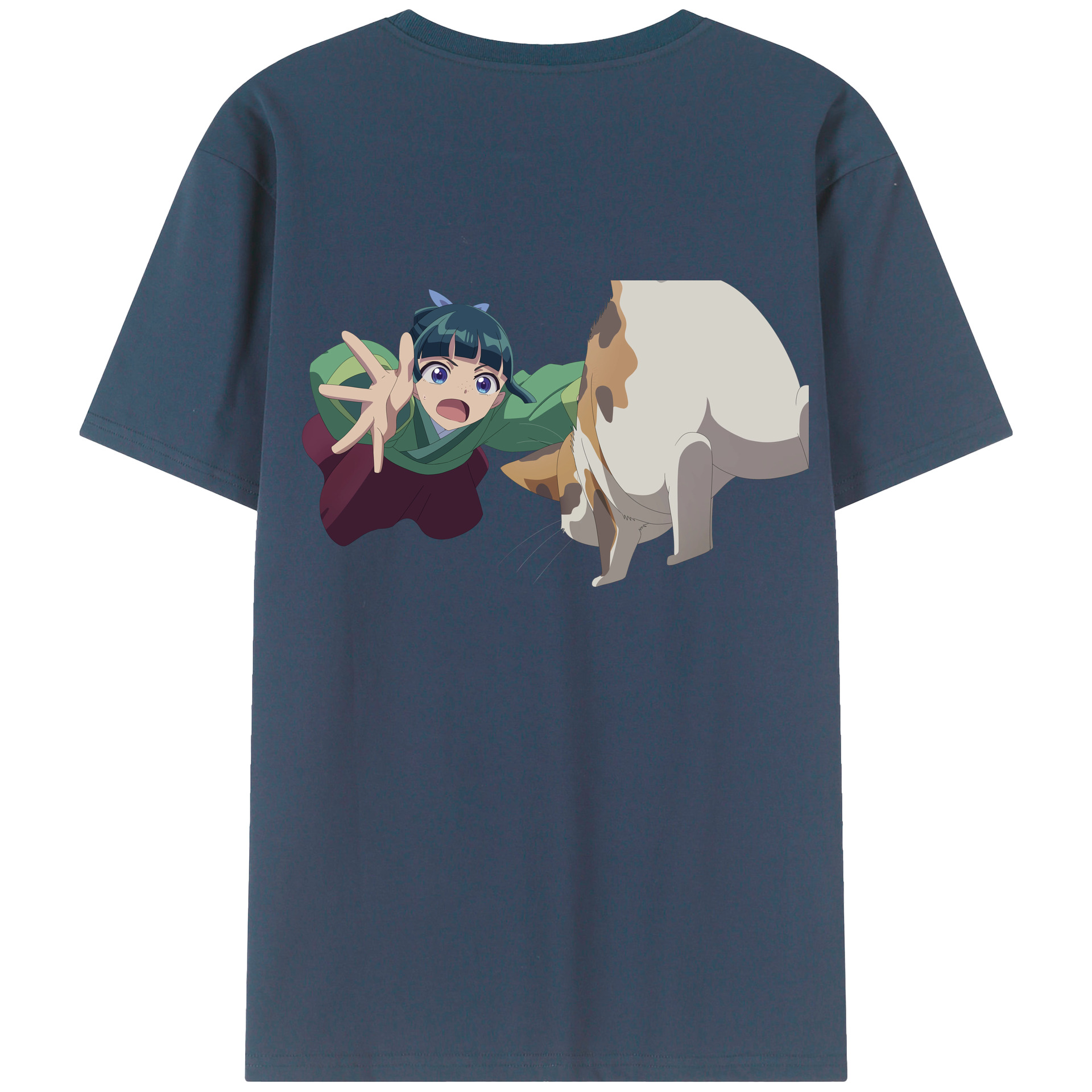（画像用） 薬屋のひとりごと The Apothecary Diaries 綿100％半袖Tシャツ（背面プリント）