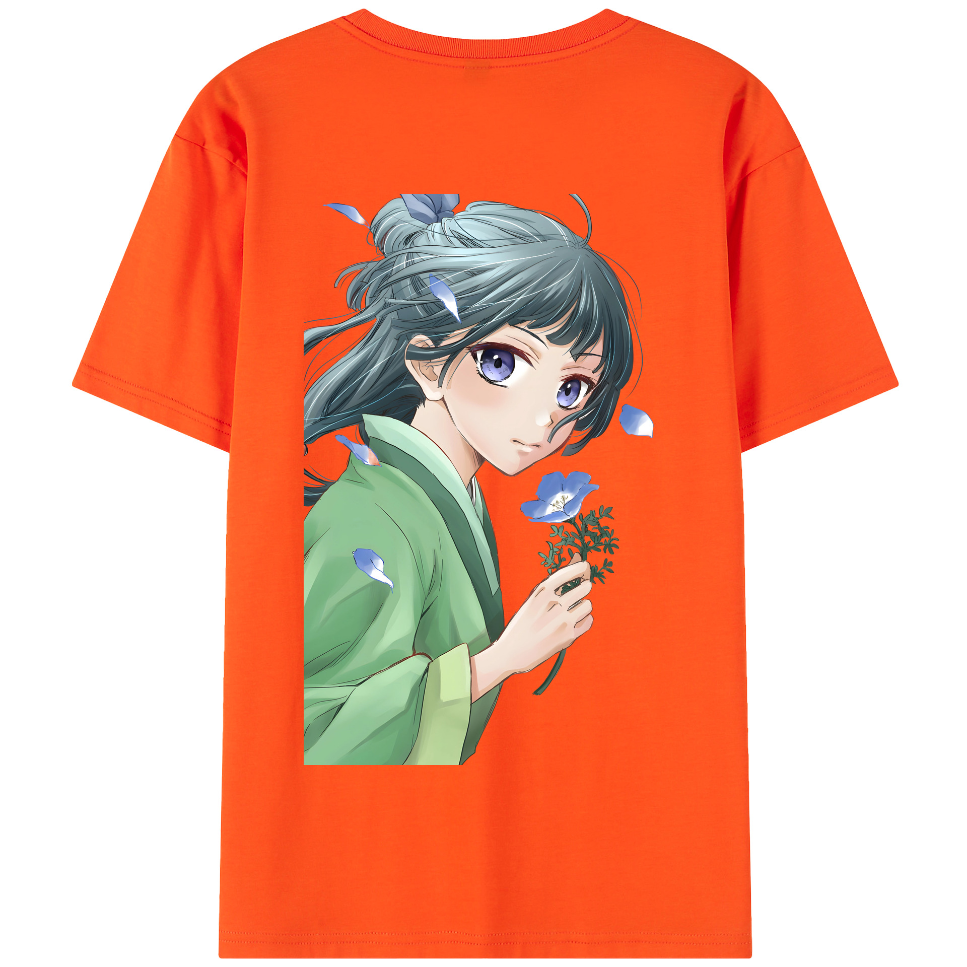 （画像用） 薬屋のひとりごと The Apothecary Diaries 綿100％半袖Tシャツ（背面プリント）