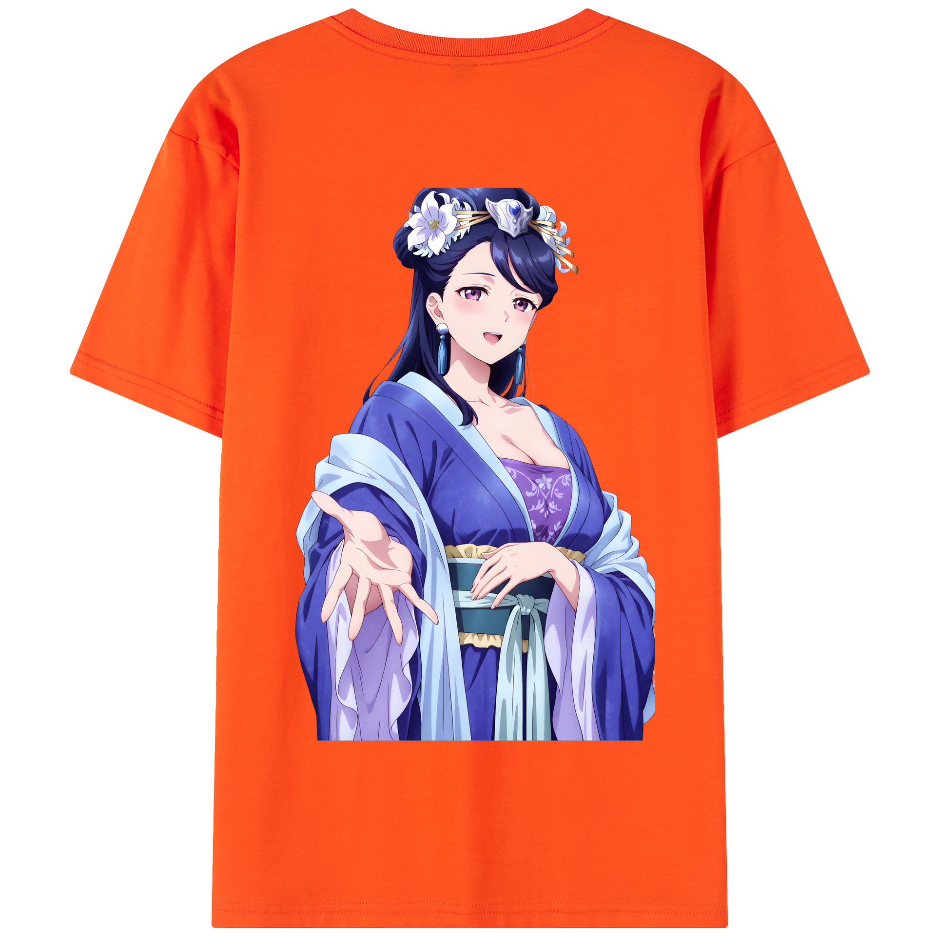 （画像用） 薬屋のひとりごと The Apothecary Diaries 綿100％半袖Tシャツ（背面プリント）