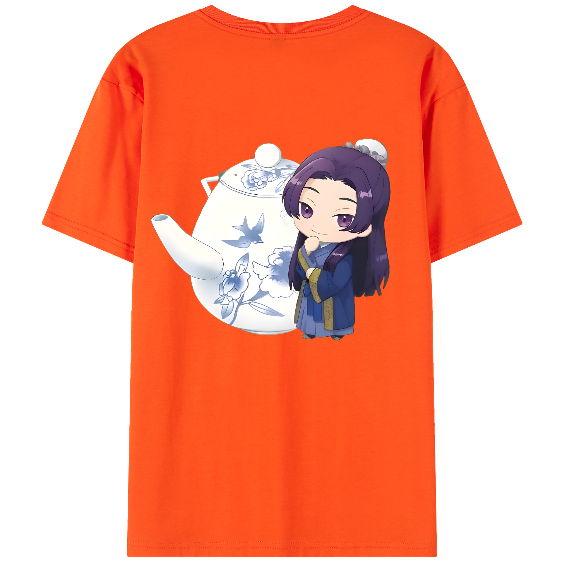 （画像用） 薬屋のひとりごと The Apothecary Diaries 綿100％半袖Tシャツ（背面プリント）