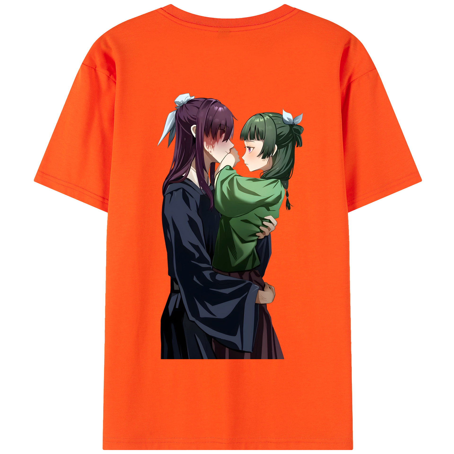 （画像用） 薬屋のひとりごと The Apothecary Diaries 綿100％半袖Tシャツ（背面プリント）