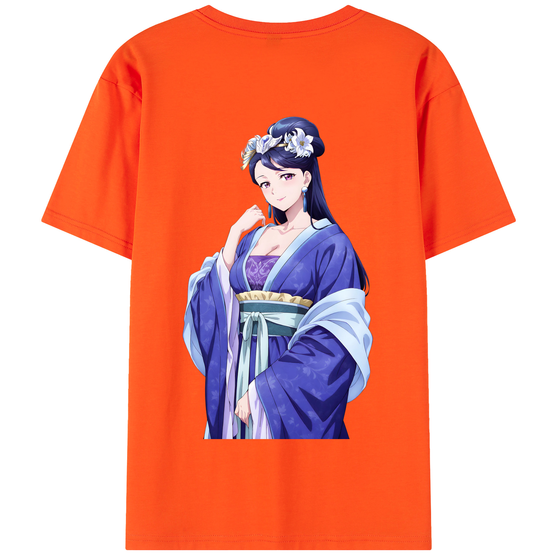 （画像用） 薬屋のひとりごと The Apothecary Diaries 綿100％半袖Tシャツ（背面プリント）