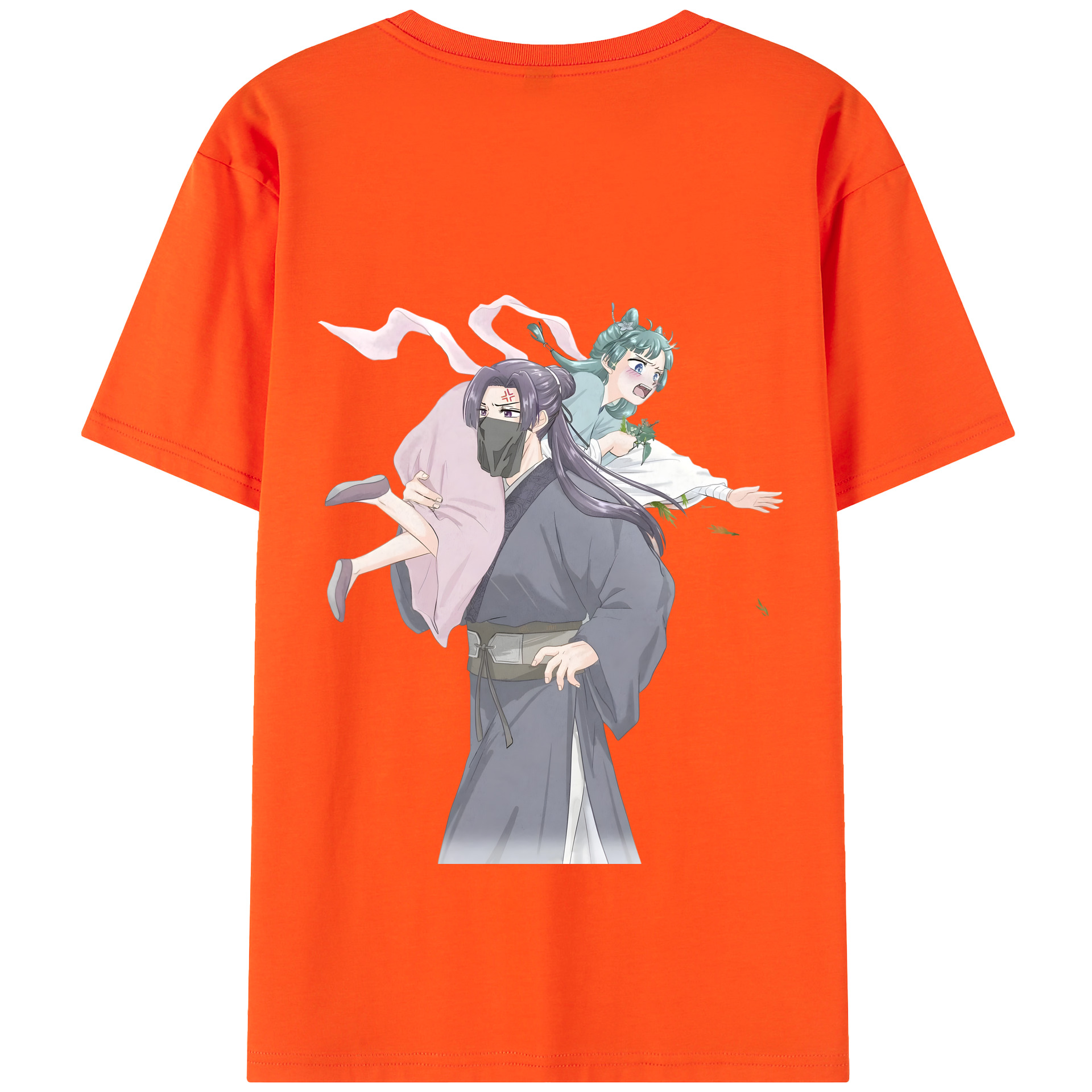（画像用） 薬屋のひとりごと The Apothecary Diaries 綿100％半袖Tシャツ（背面プリント）