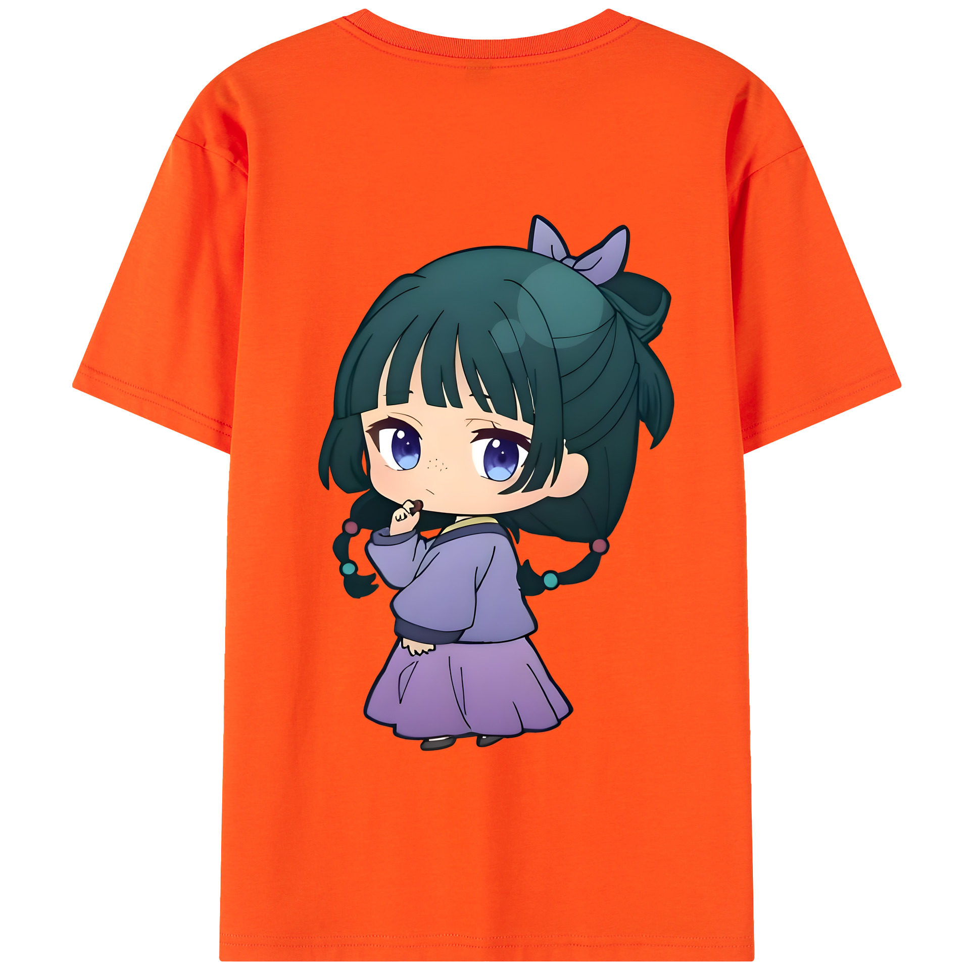 （画像用） 薬屋のひとりごと The Apothecary Diaries 綿100％半袖Tシャツ（背面プリント）