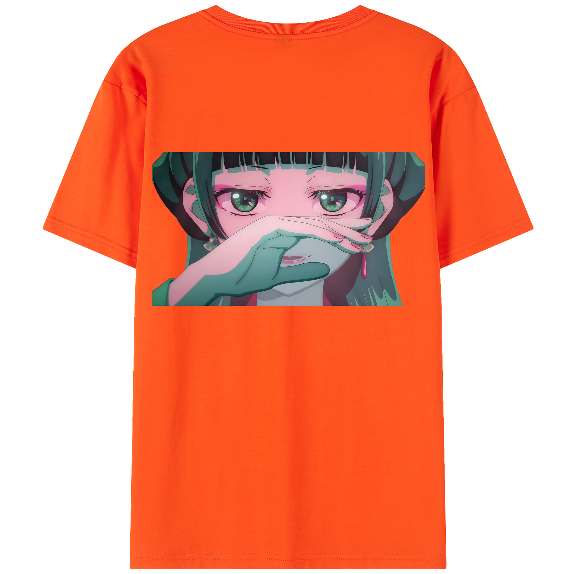 （画像用） 薬屋のひとりごと The Apothecary Diaries 綿100％半袖Tシャツ（背面プリント）