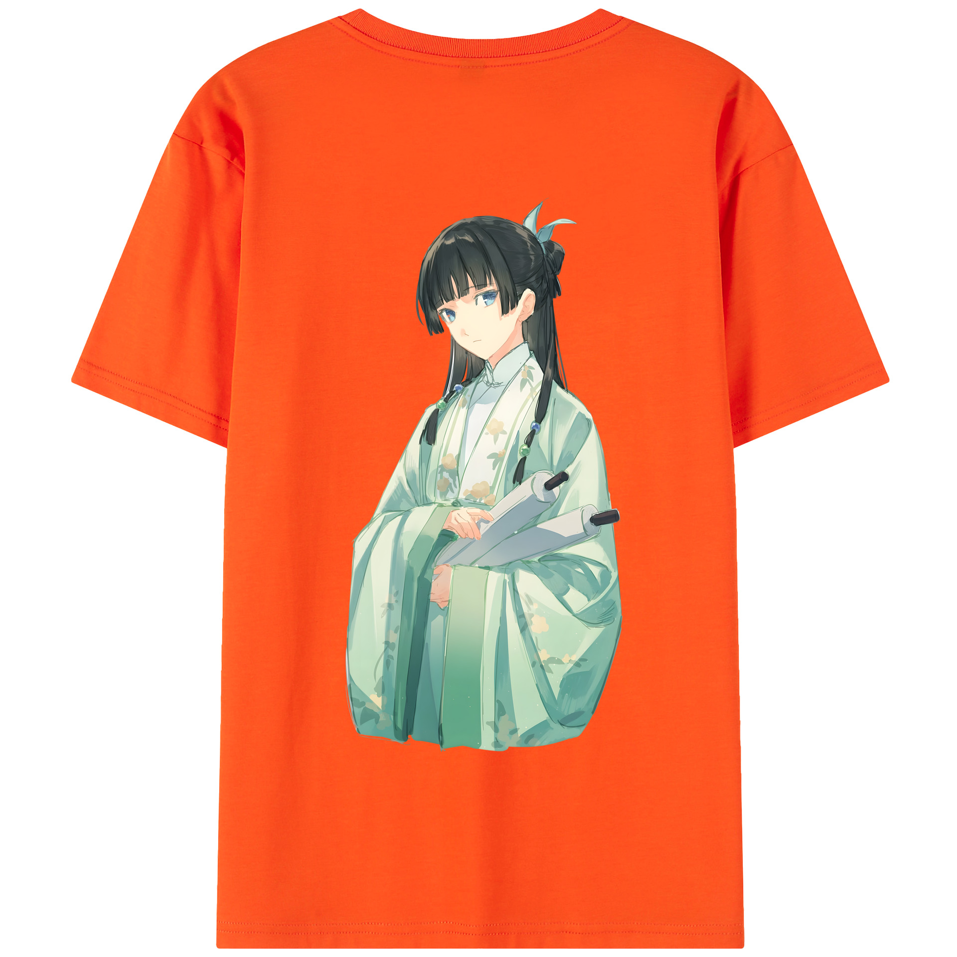 （画像用） 薬屋のひとりごと The Apothecary Diaries 綿100％半袖Tシャツ（背面プリント）