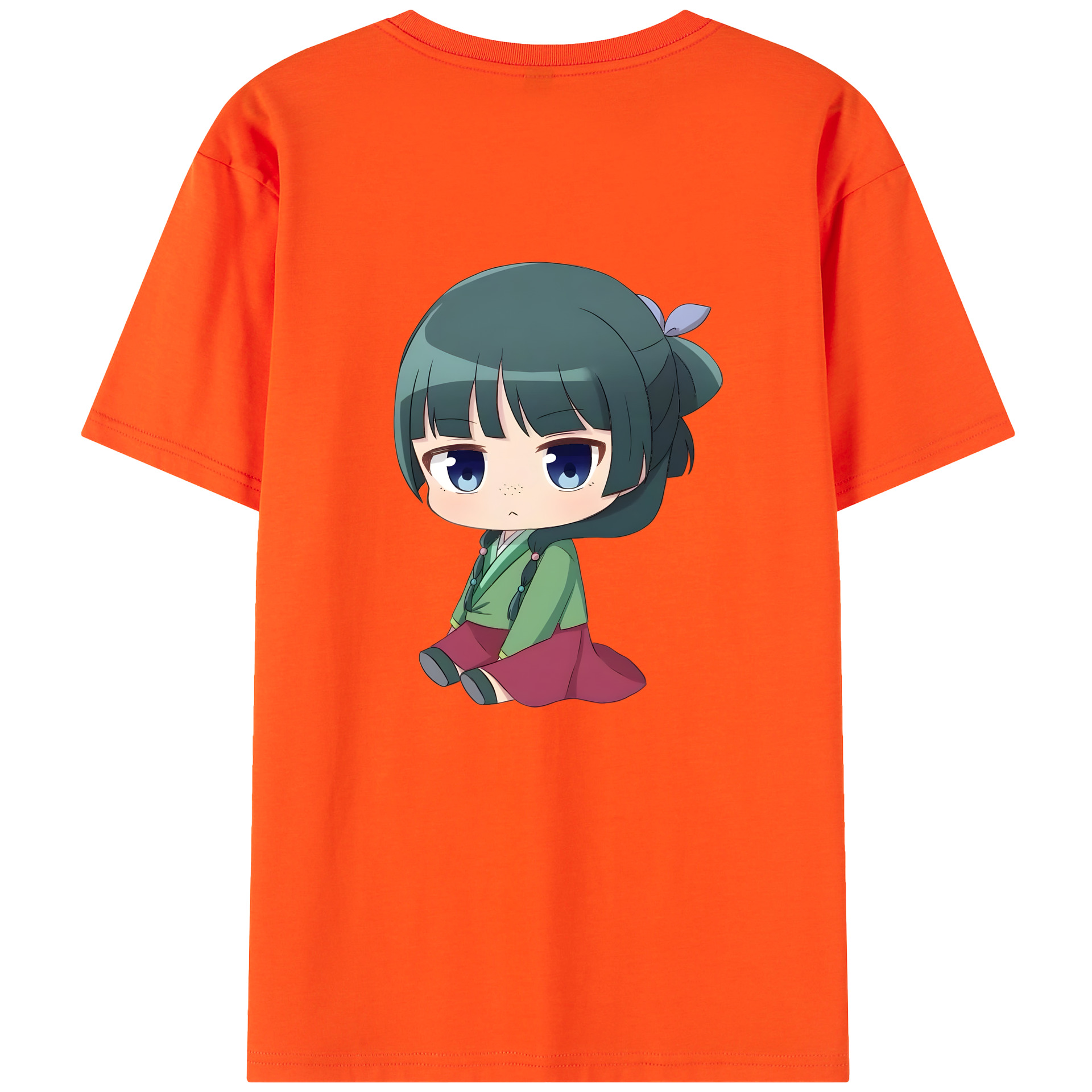 （画像用） 薬屋のひとりごと The Apothecary Diaries 綿100％半袖Tシャツ（背面プリント）