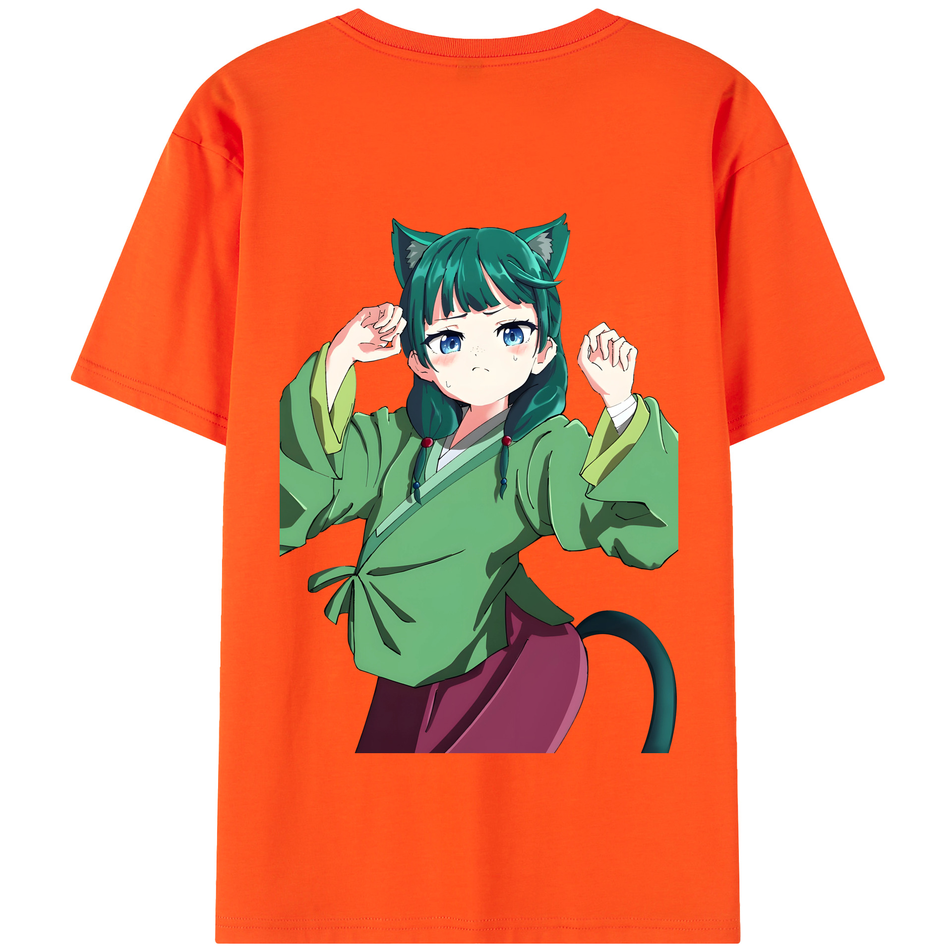 （画像用） 薬屋のひとりごと The Apothecary Diaries 綿100％半袖Tシャツ（背面プリント）