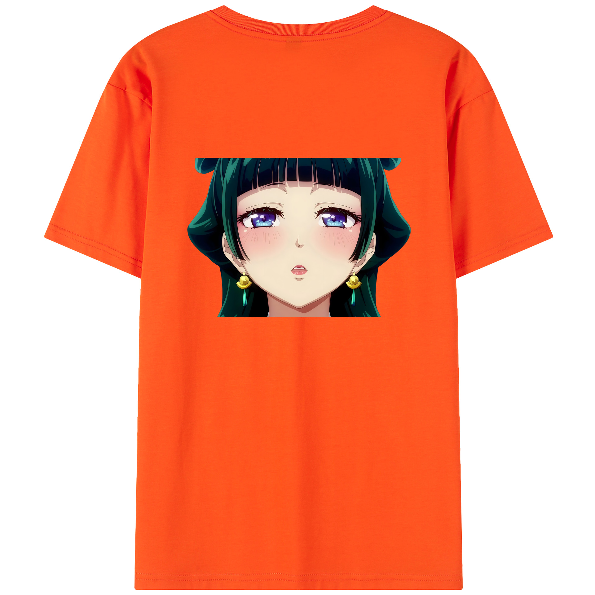 （画像用） 薬屋のひとりごと The Apothecary Diaries 綿100％半袖Tシャツ（背面プリント）