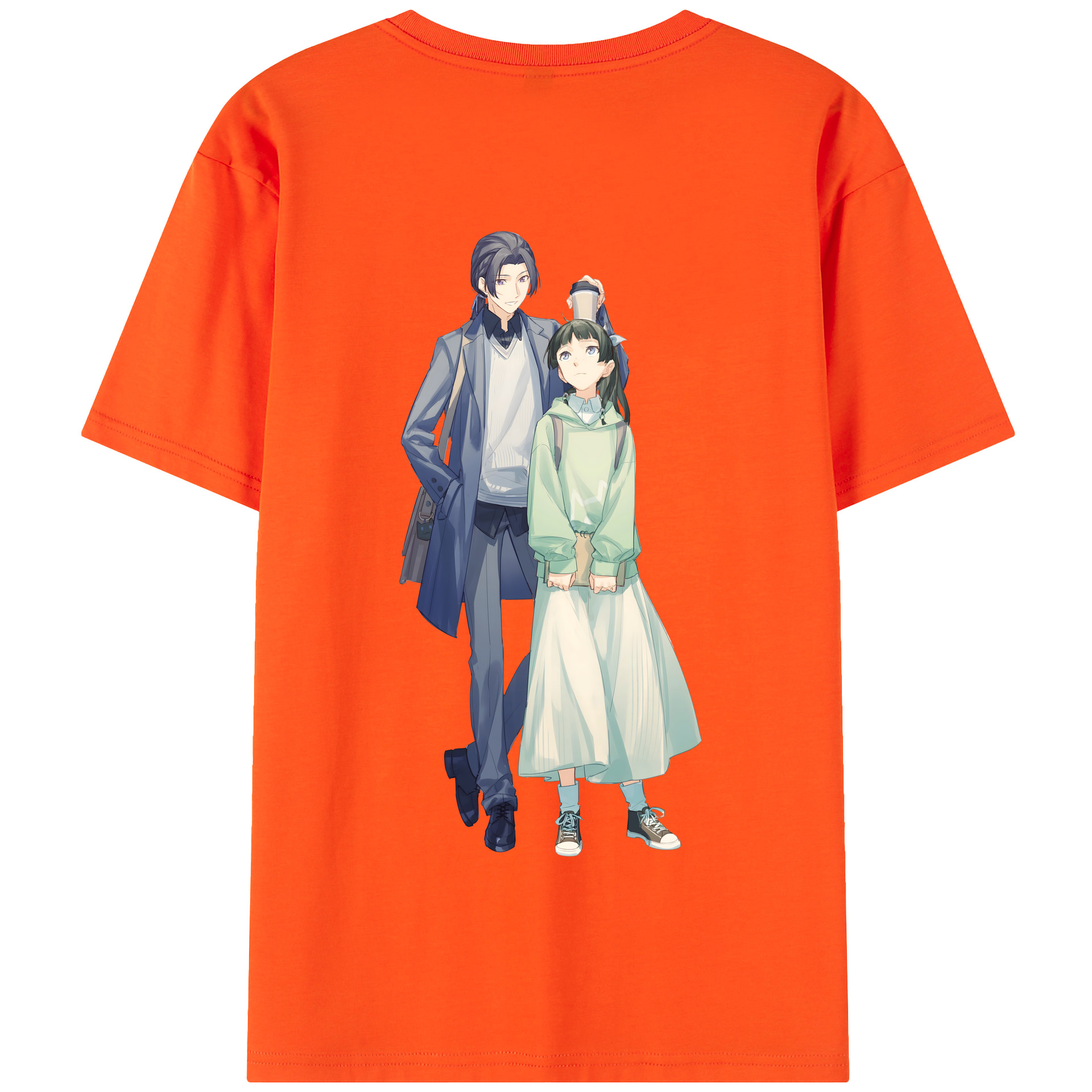 （画像用） 薬屋のひとりごと The Apothecary Diaries 綿100％半袖Tシャツ（背面プリント）