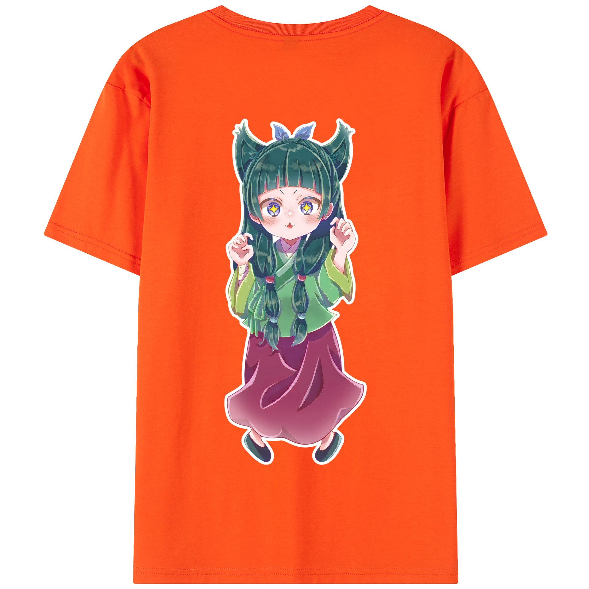（画像用） 薬屋のひとりごと The Apothecary Diaries 綿100％半袖Tシャツ（背面プリント）