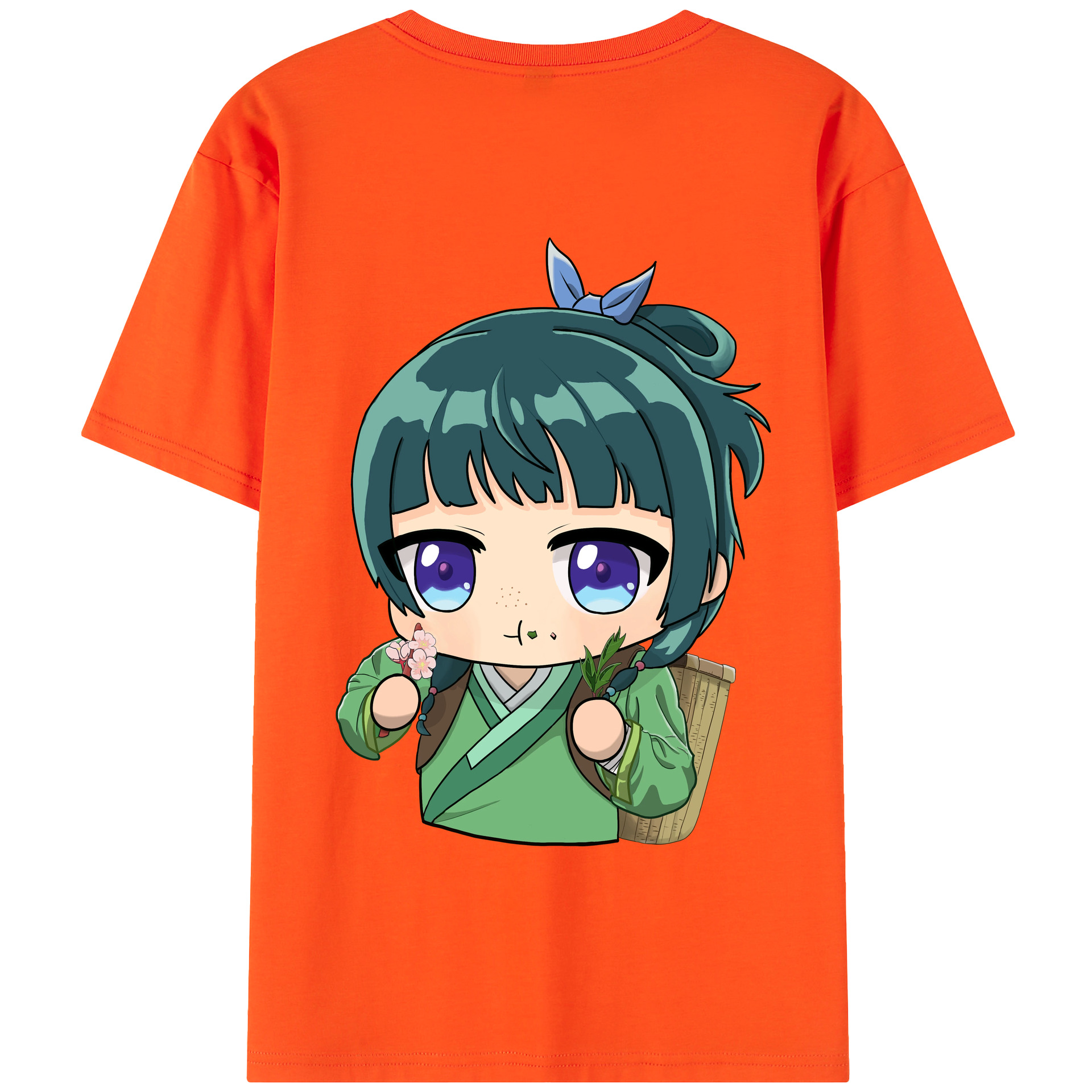 （画像用） 薬屋のひとりごと The Apothecary Diaries 綿100％半袖Tシャツ（背面プリント）