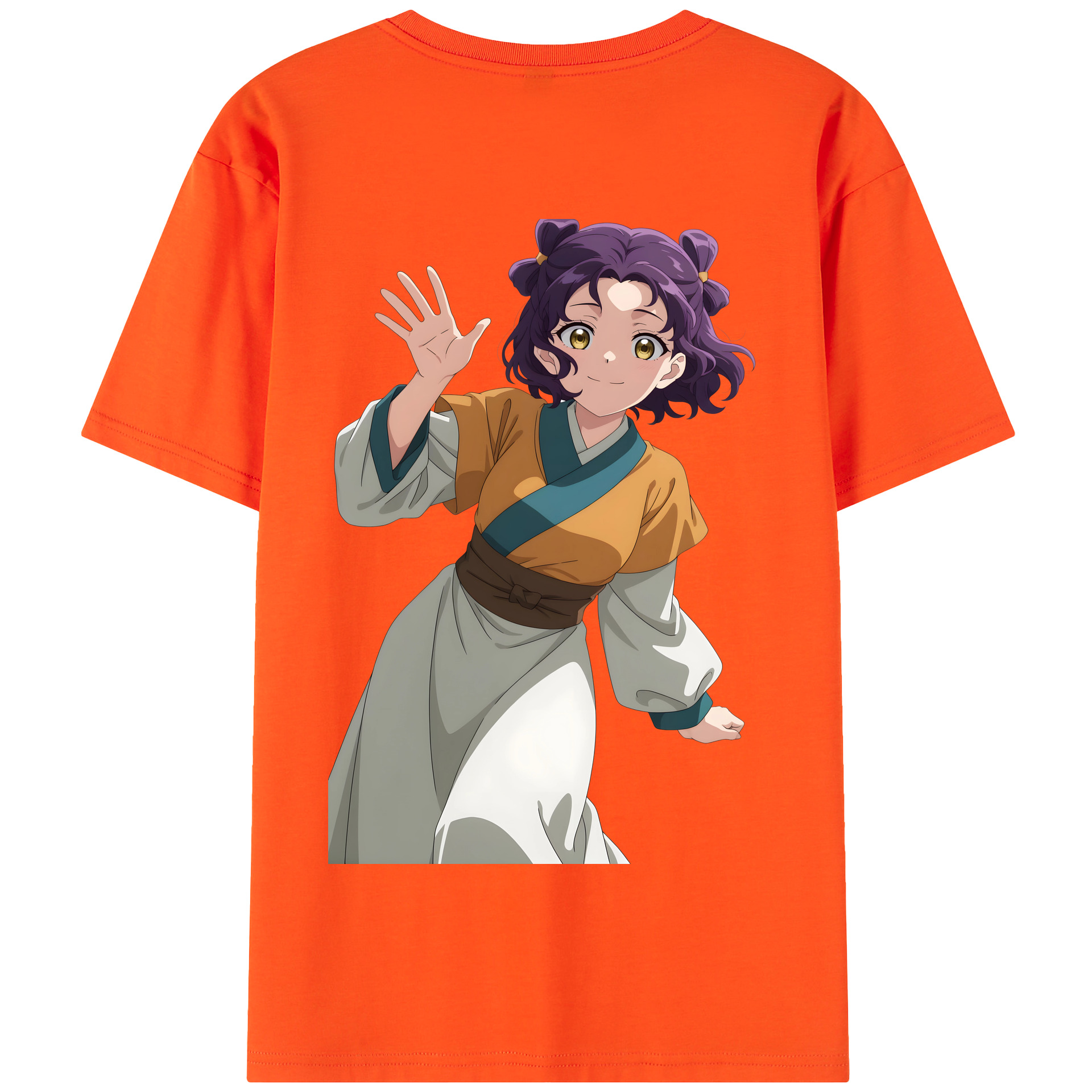 （画像用） 薬屋のひとりごと The Apothecary Diaries 綿100％半袖Tシャツ（背面プリント）