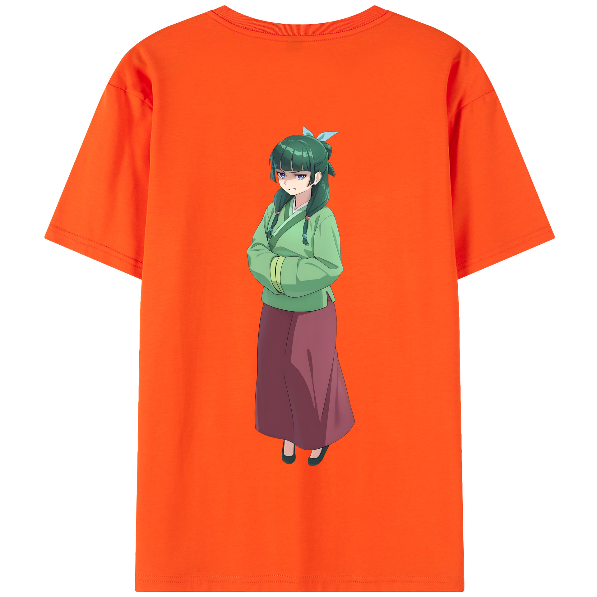 （画像用） 薬屋のひとりごと The Apothecary Diaries 綿100％半袖Tシャツ（背面プリント）