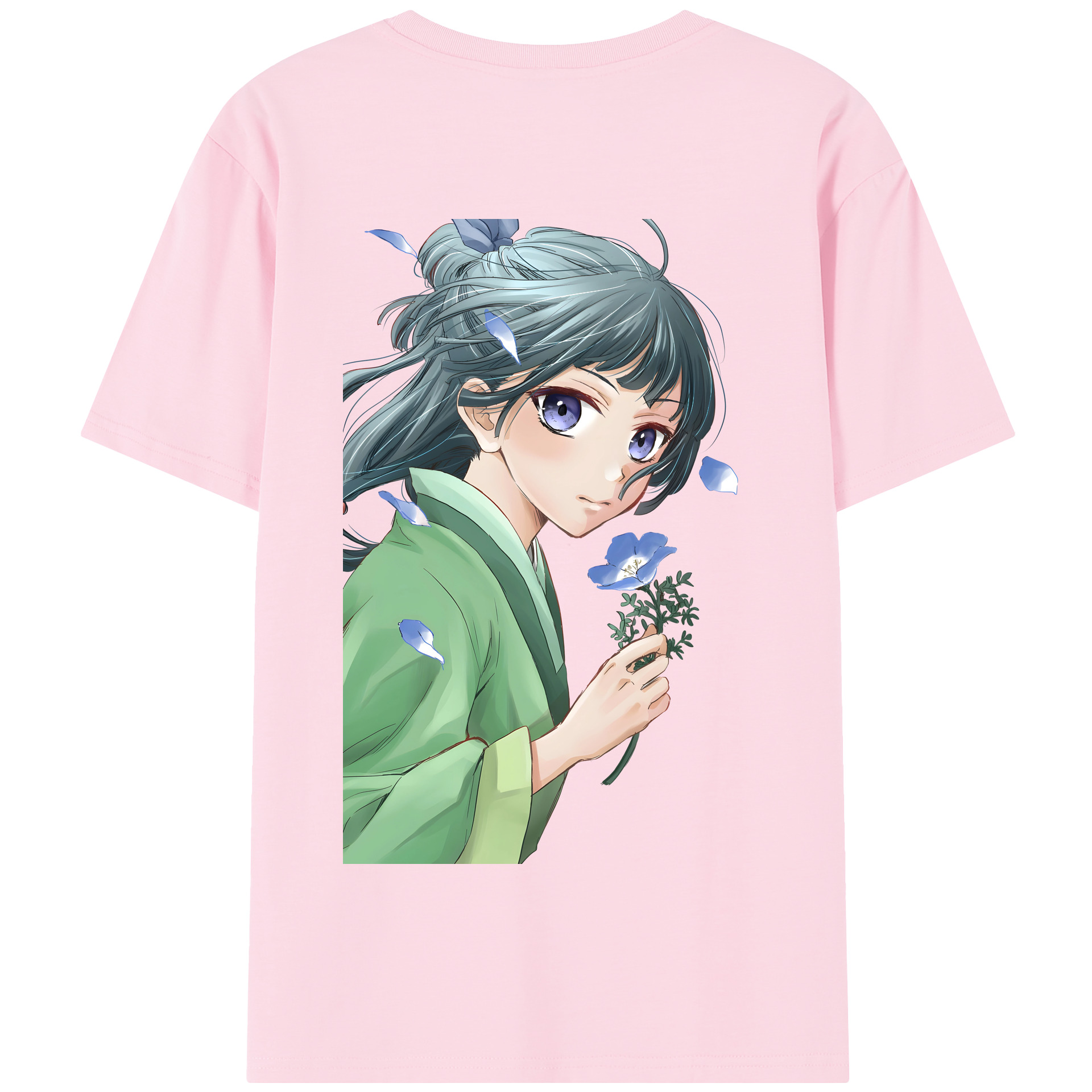 （画像用） 薬屋のひとりごと The Apothecary Diaries 綿100％半袖Tシャツ（背面プリント）