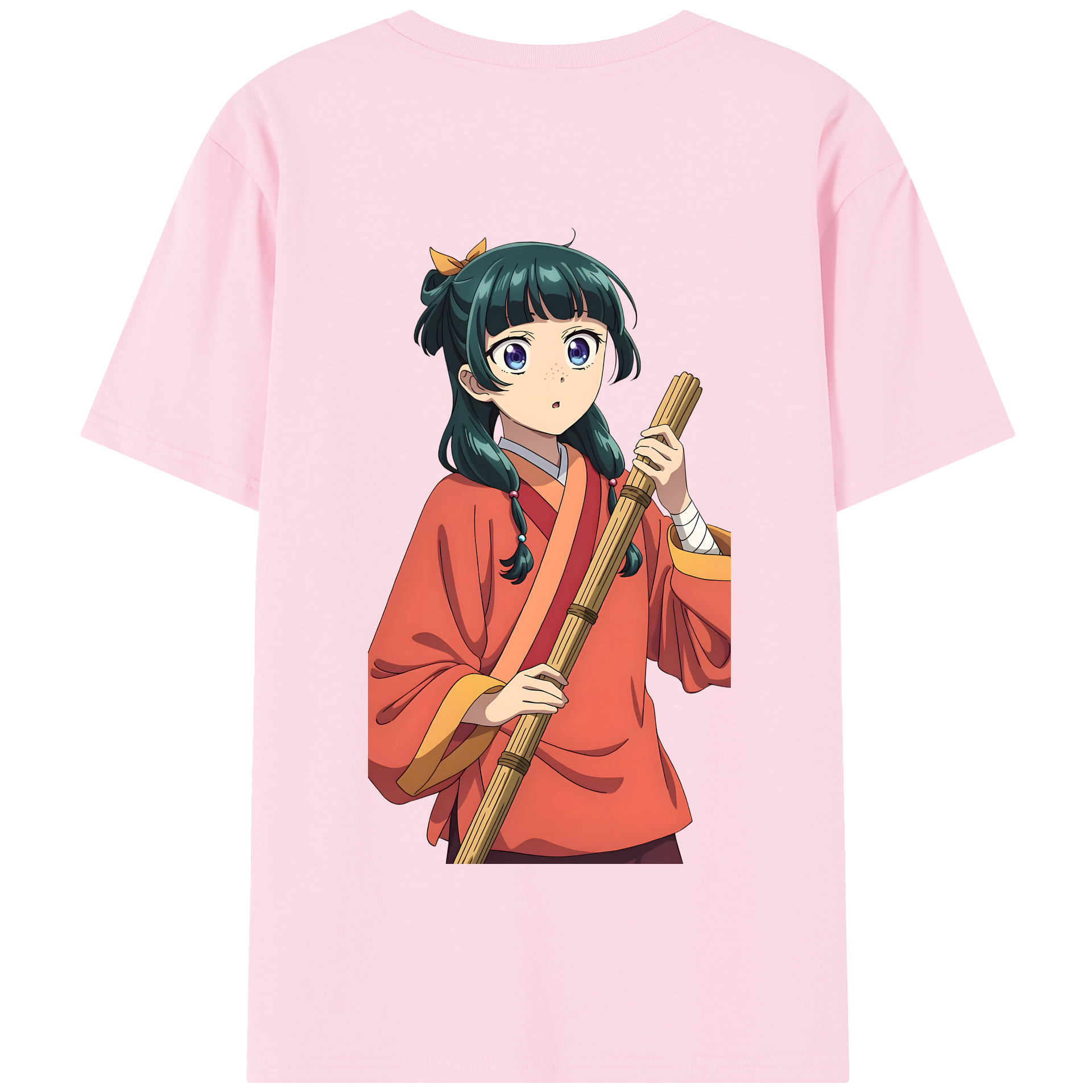 （画像用） 薬屋のひとりごと The Apothecary Diaries 綿100％半袖Tシャツ（背面プリント）