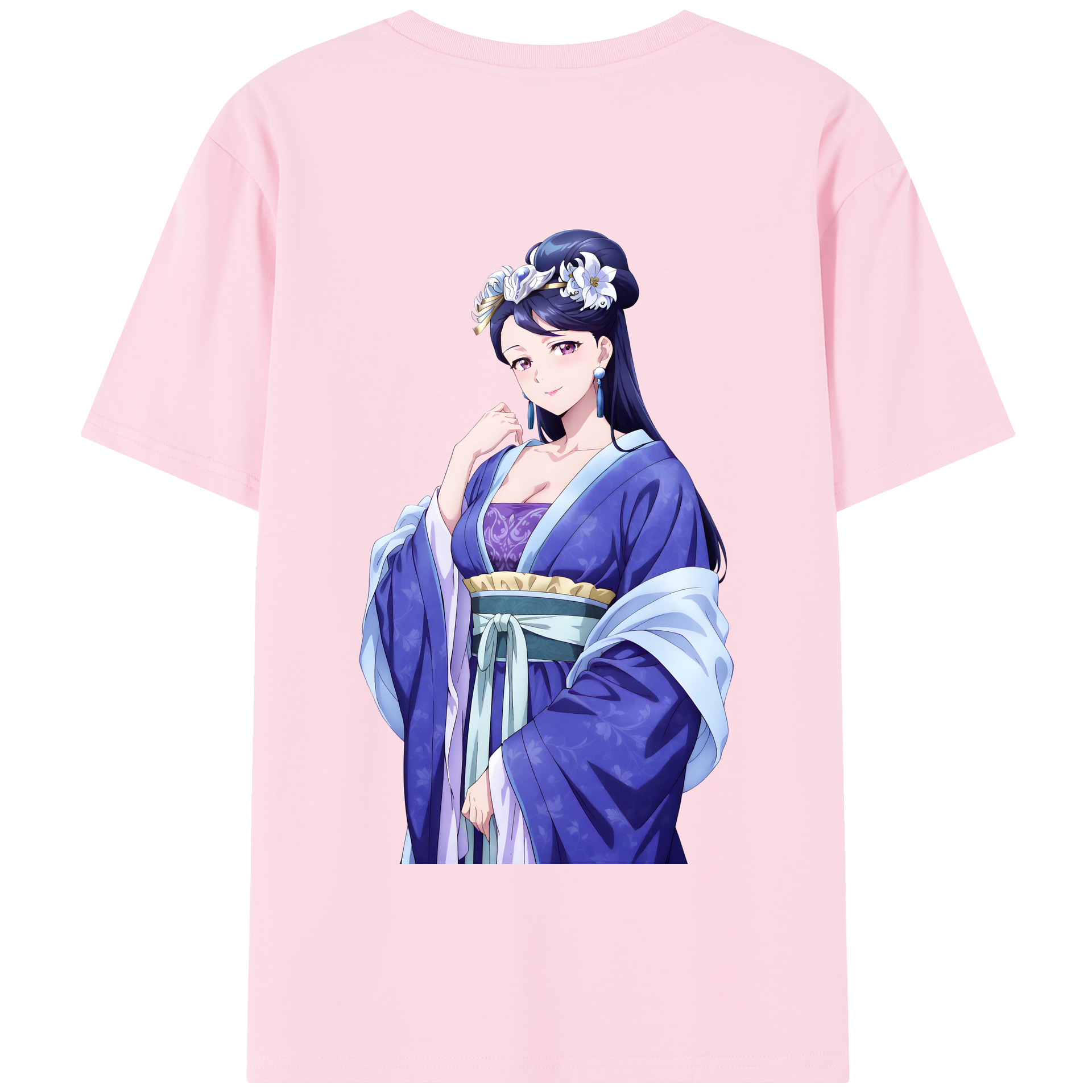 （画像用） 薬屋のひとりごと The Apothecary Diaries 綿100％半袖Tシャツ（背面プリント）