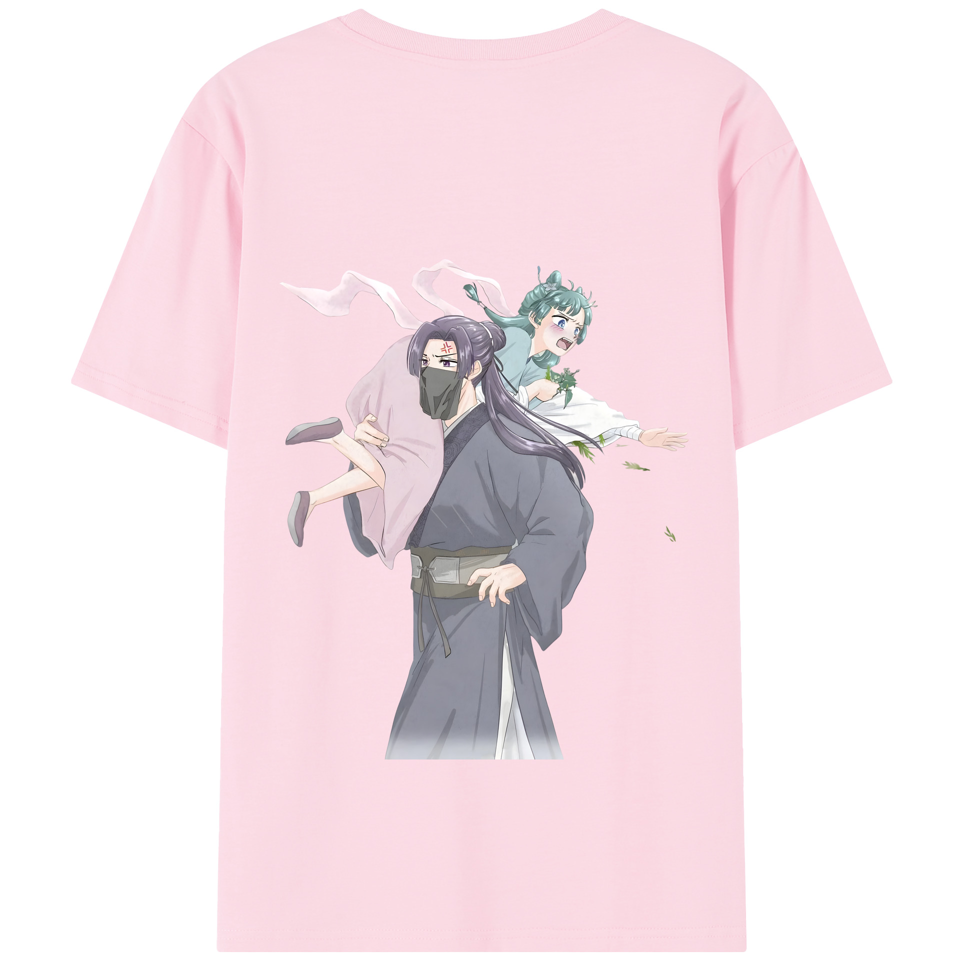（画像用） 薬屋のひとりごと The Apothecary Diaries 綿100％半袖Tシャツ（背面プリント）