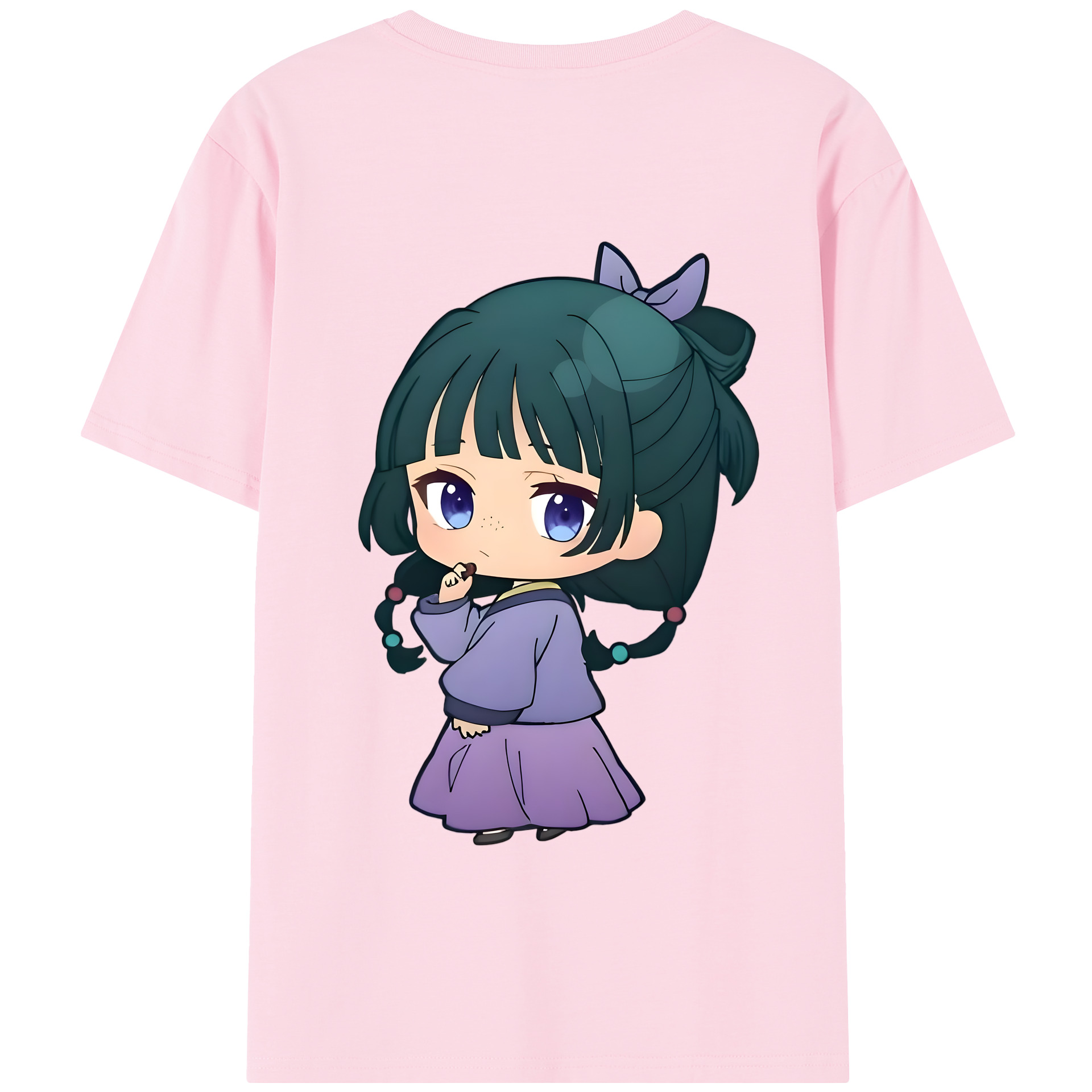 （画像用） 薬屋のひとりごと The Apothecary Diaries 綿100％半袖Tシャツ（背面プリント）