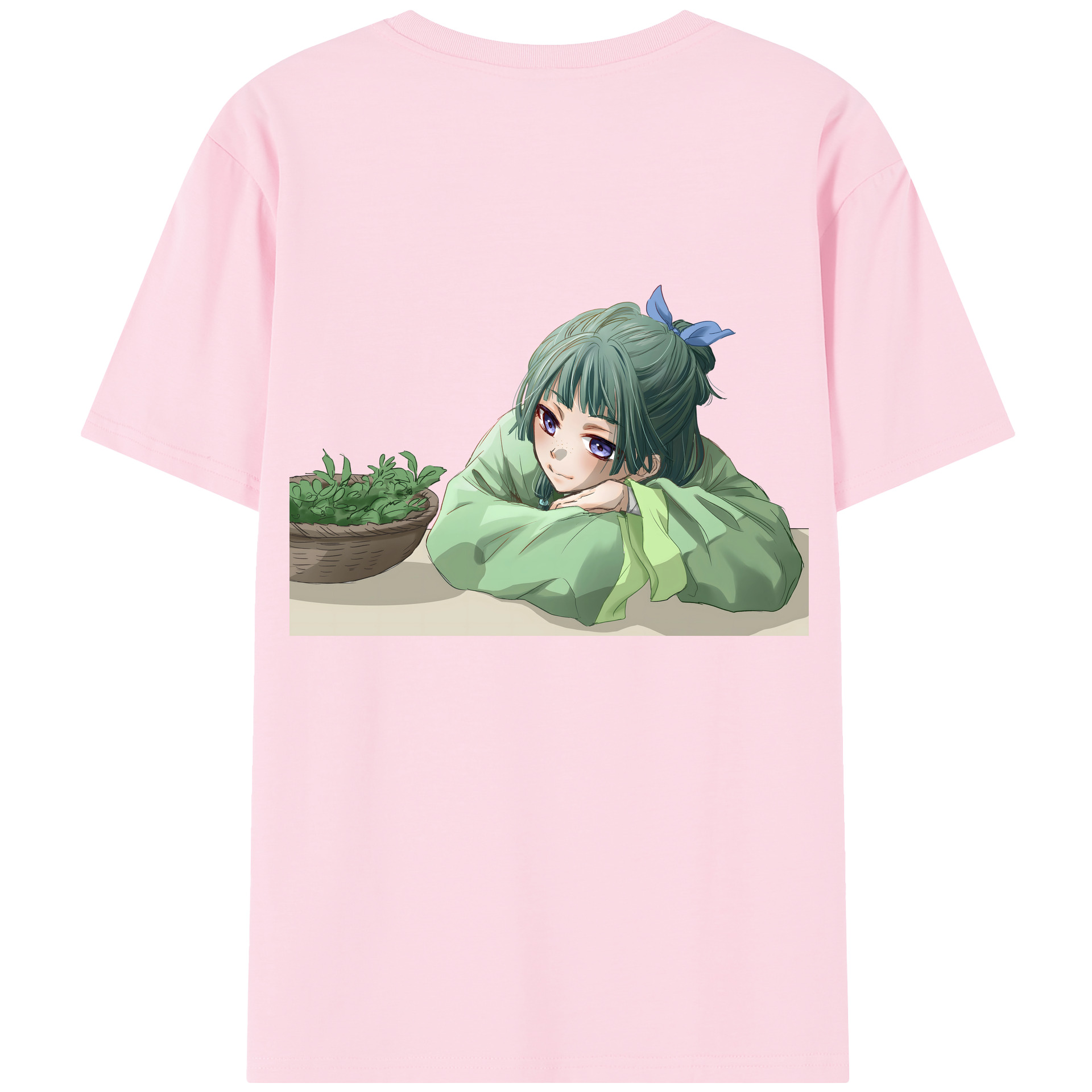 （画像用） 薬屋のひとりごと The Apothecary Diaries 綿100％半袖Tシャツ（背面プリント）