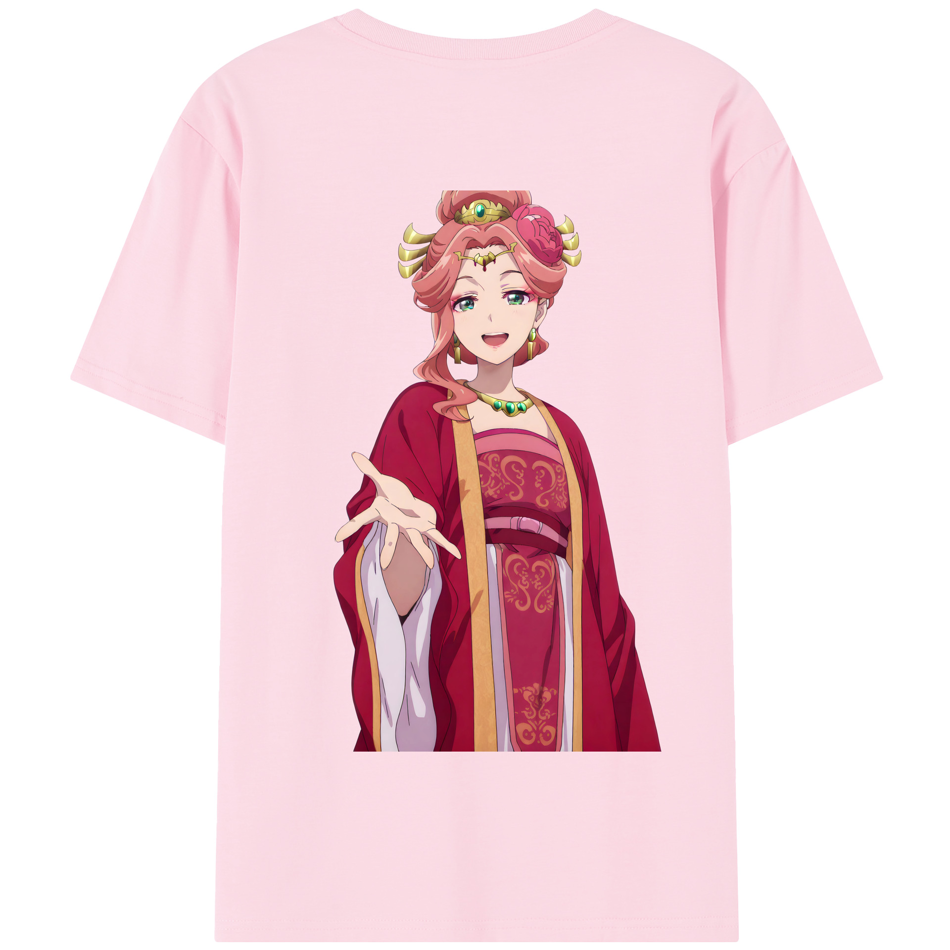 （画像用） 薬屋のひとりごと The Apothecary Diaries 綿100％半袖Tシャツ（背面プリント）