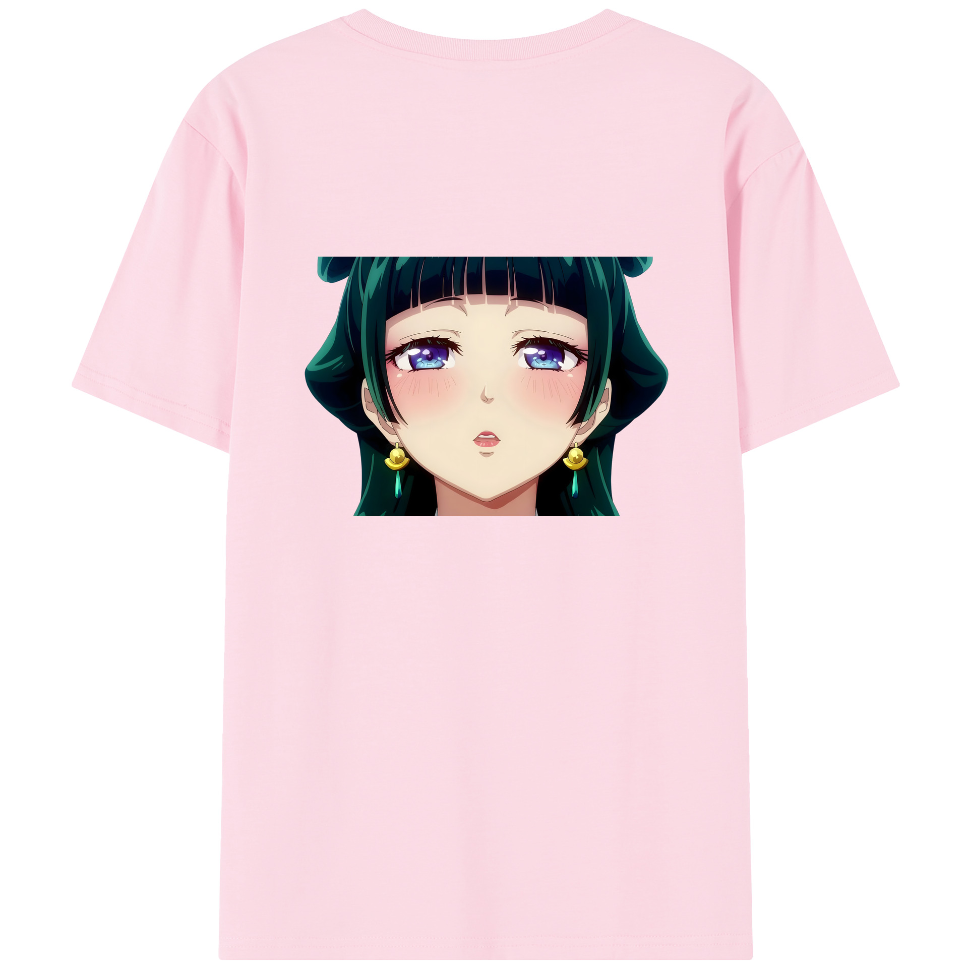 （画像用） 薬屋のひとりごと The Apothecary Diaries 綿100％半袖Tシャツ（背面プリント）