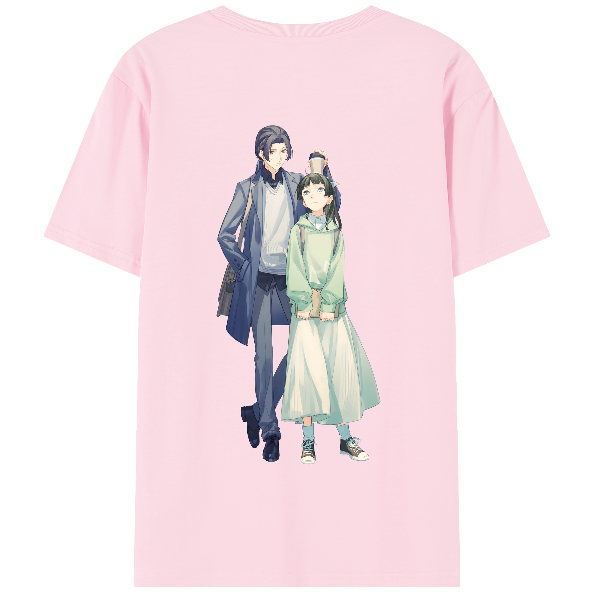 （画像用） 薬屋のひとりごと The Apothecary Diaries 綿100％半袖Tシャツ（背面プリント）