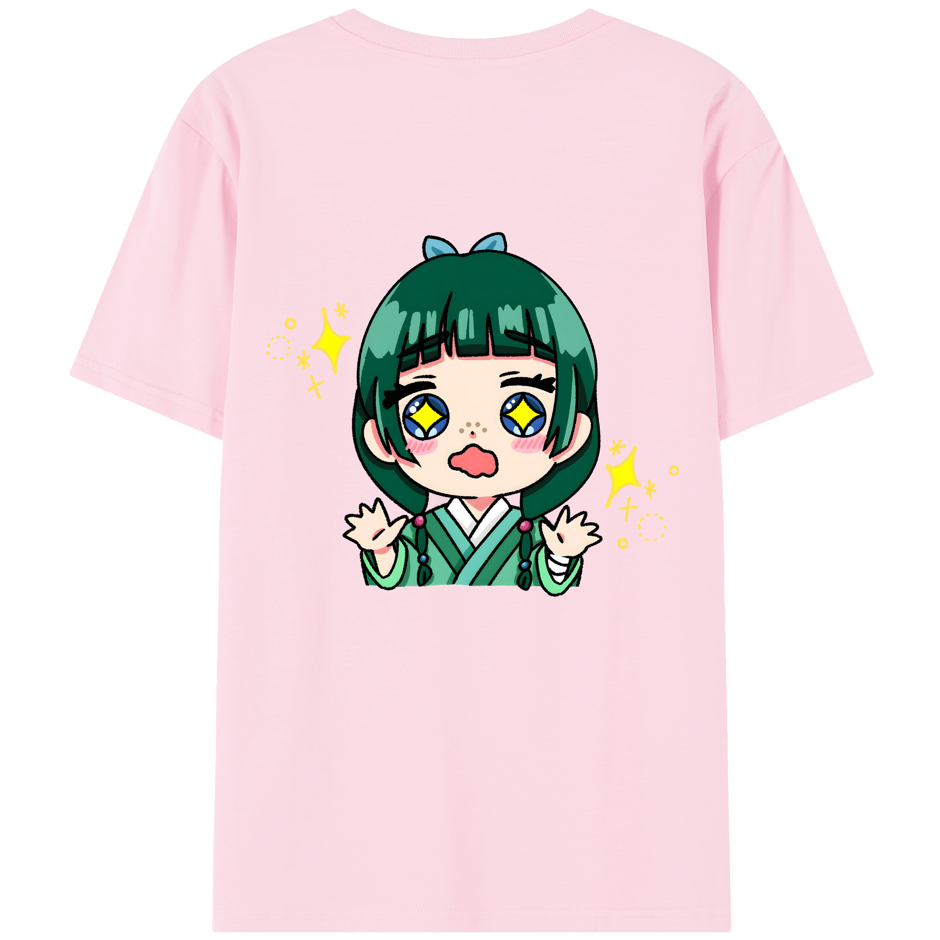 （画像用） 薬屋のひとりごと The Apothecary Diaries 綿100％半袖Tシャツ（背面プリント）