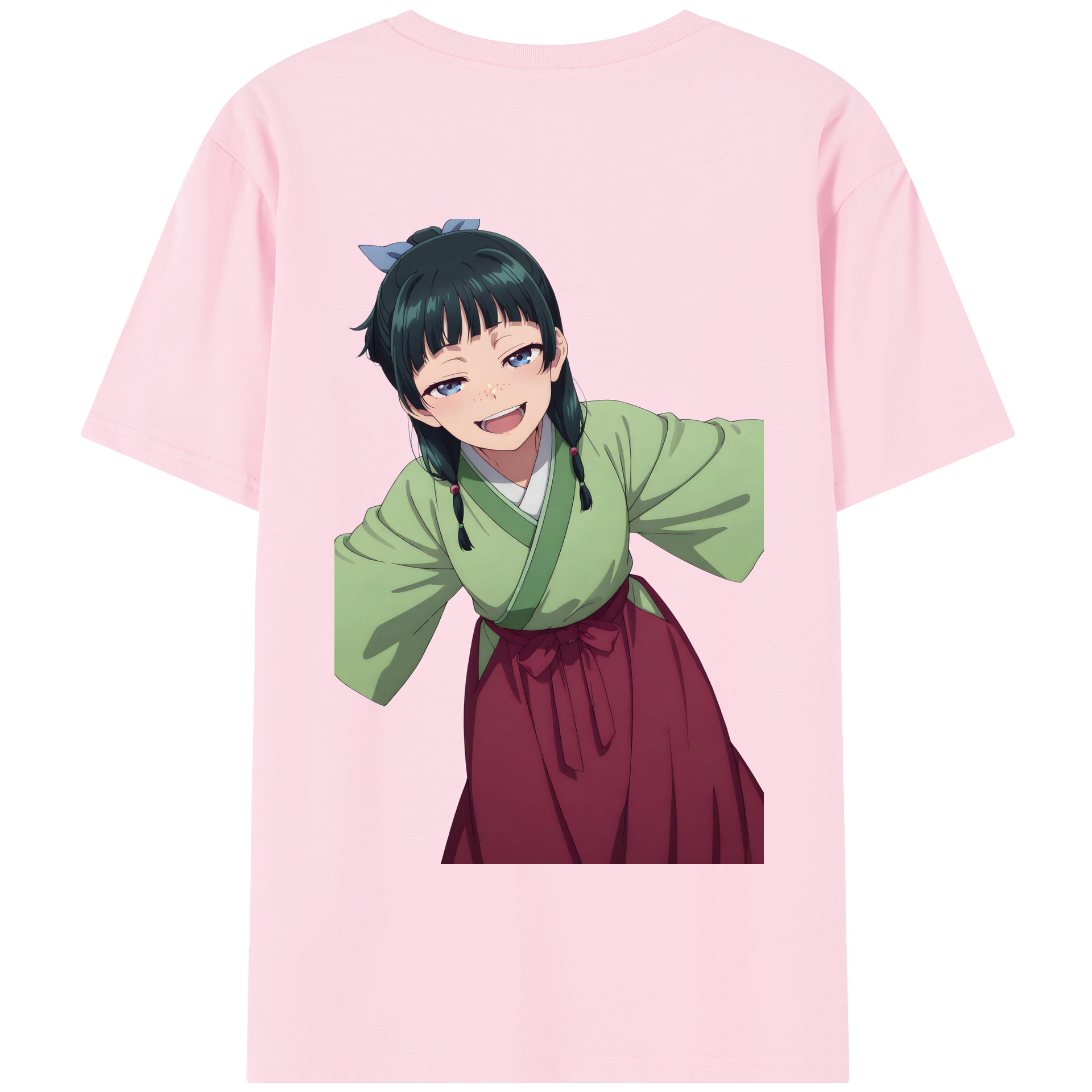 （画像用） 薬屋のひとりごと The Apothecary Diaries 綿100％半袖Tシャツ（背面プリント）