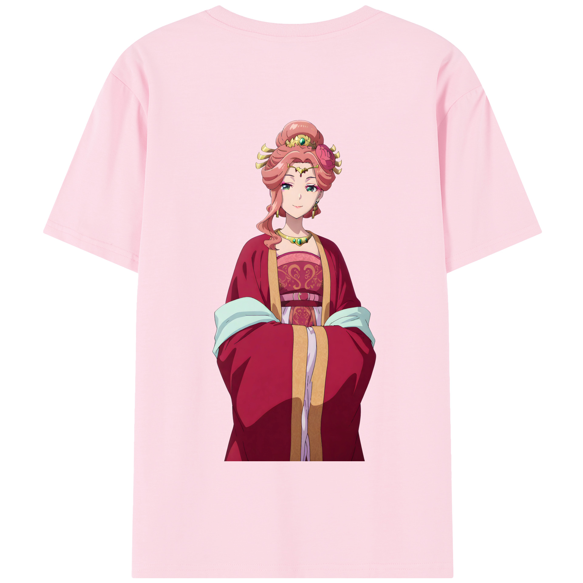 （画像用） 薬屋のひとりごと The Apothecary Diaries 綿100％半袖Tシャツ（背面プリント）