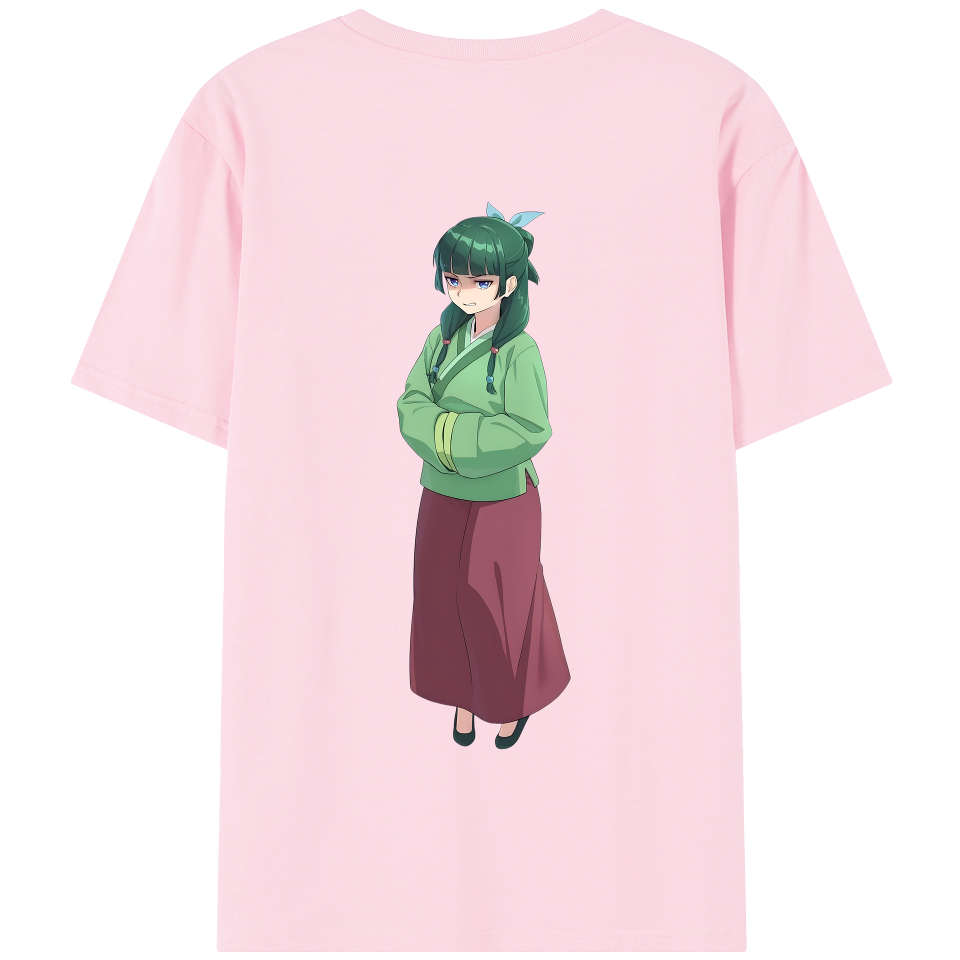 （画像用） 薬屋のひとりごと The Apothecary Diaries 綿100％半袖Tシャツ（背面プリント）