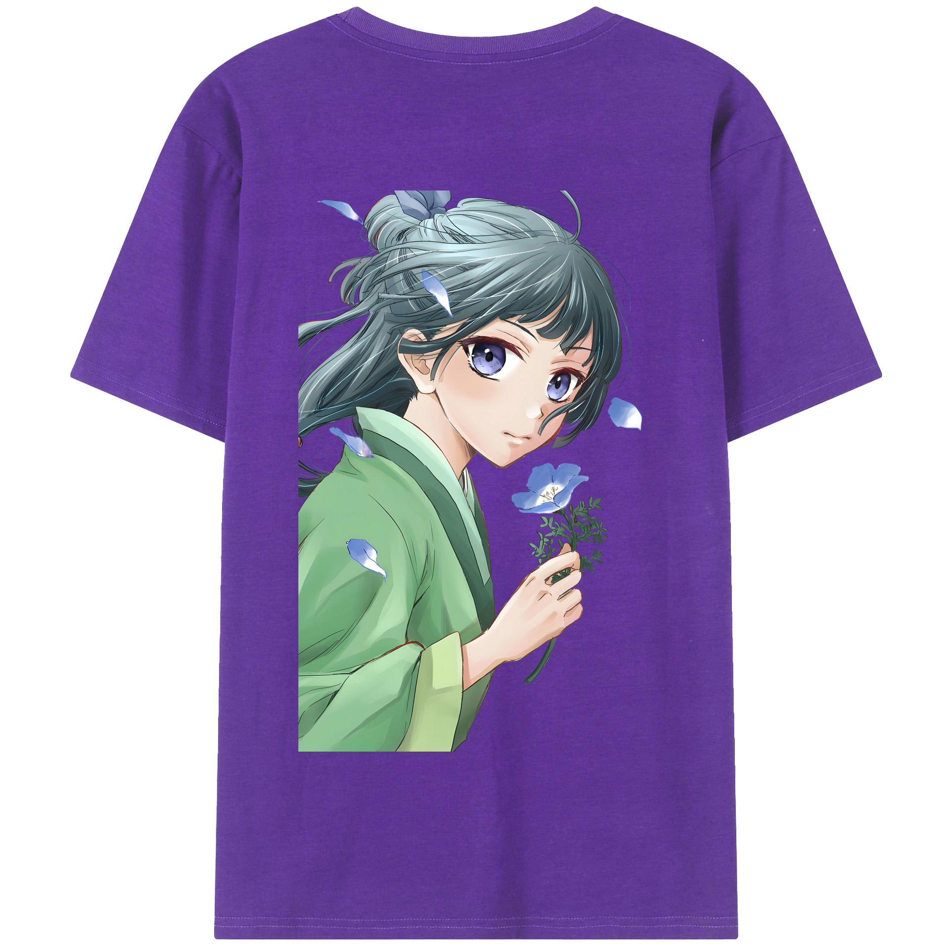（画像用） 薬屋のひとりごと The Apothecary Diaries 綿100％半袖Tシャツ（背面プリント）