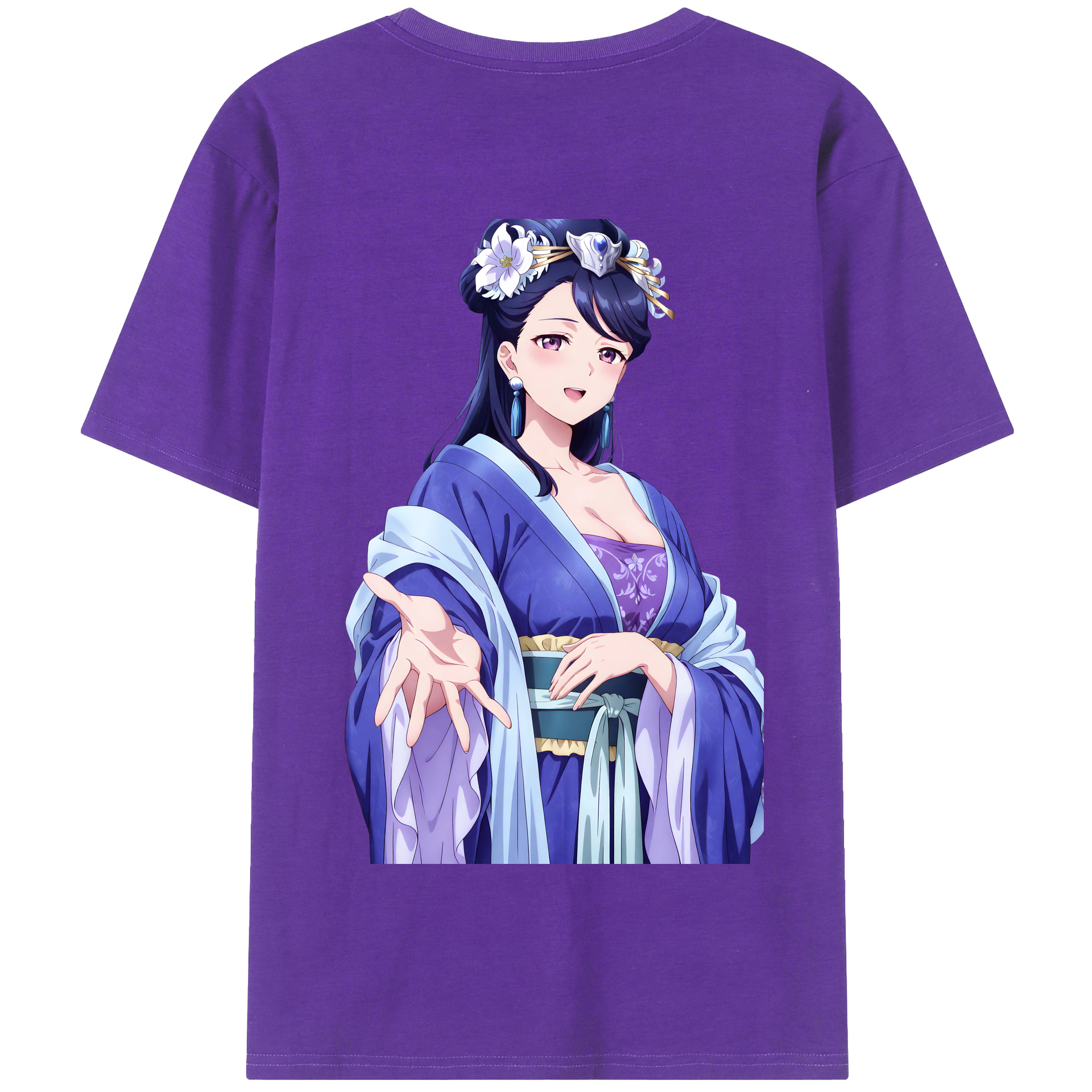 （画像用） 薬屋のひとりごと The Apothecary Diaries 綿100％半袖Tシャツ（背面プリント）