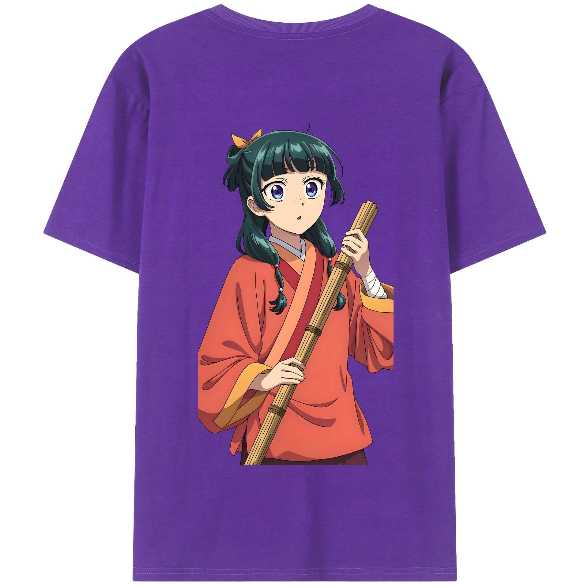 （画像用） 薬屋のひとりごと The Apothecary Diaries 綿100％半袖Tシャツ（背面プリント）