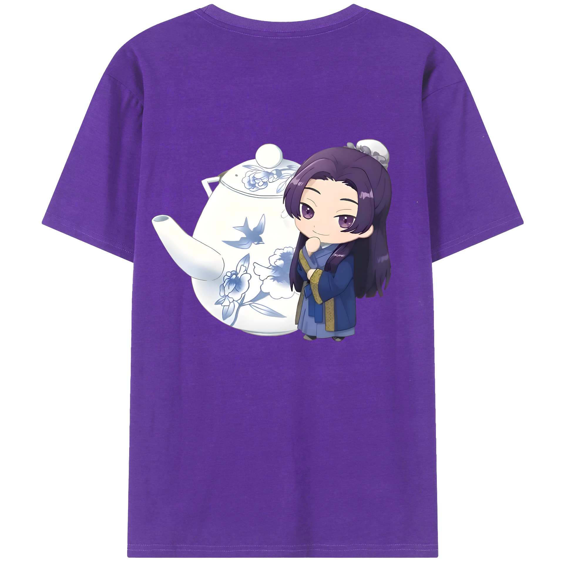 （画像用） 薬屋のひとりごと The Apothecary Diaries 綿100％半袖Tシャツ（背面プリント）