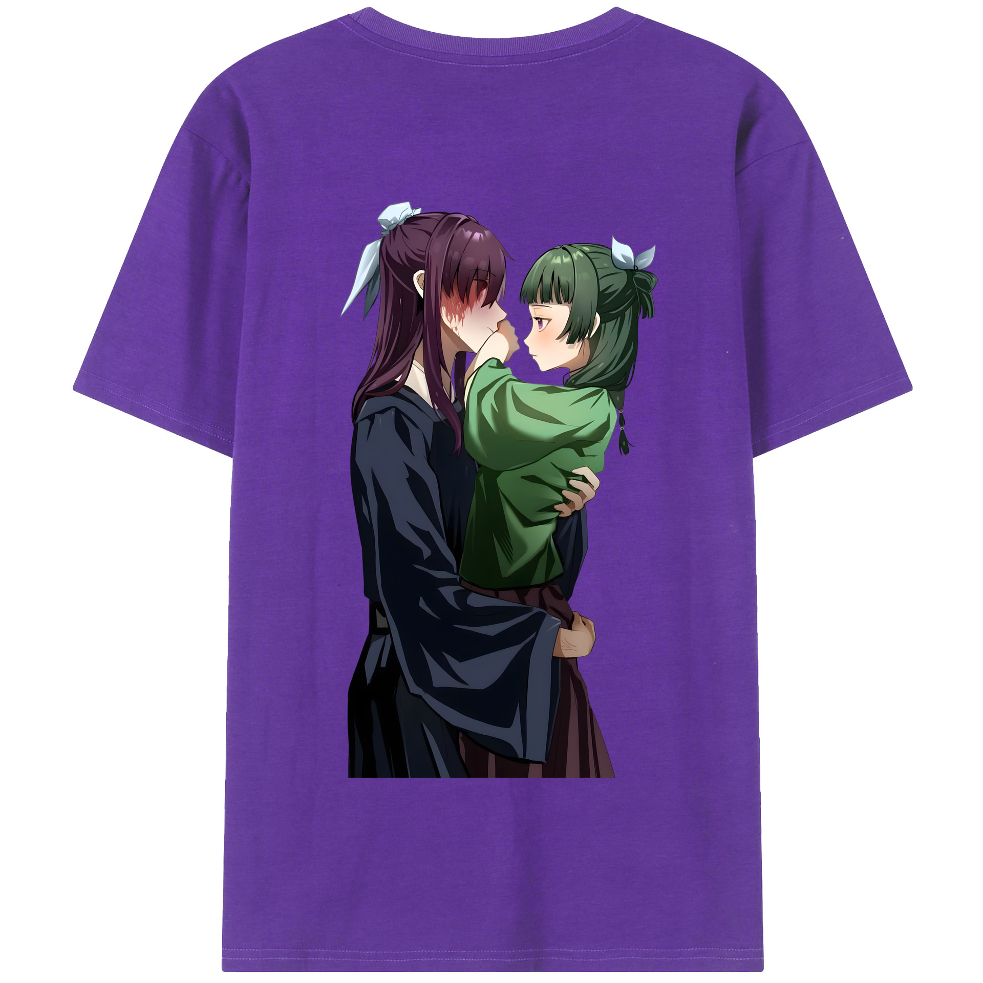（画像用） 薬屋のひとりごと The Apothecary Diaries 綿100％半袖Tシャツ（背面プリント）