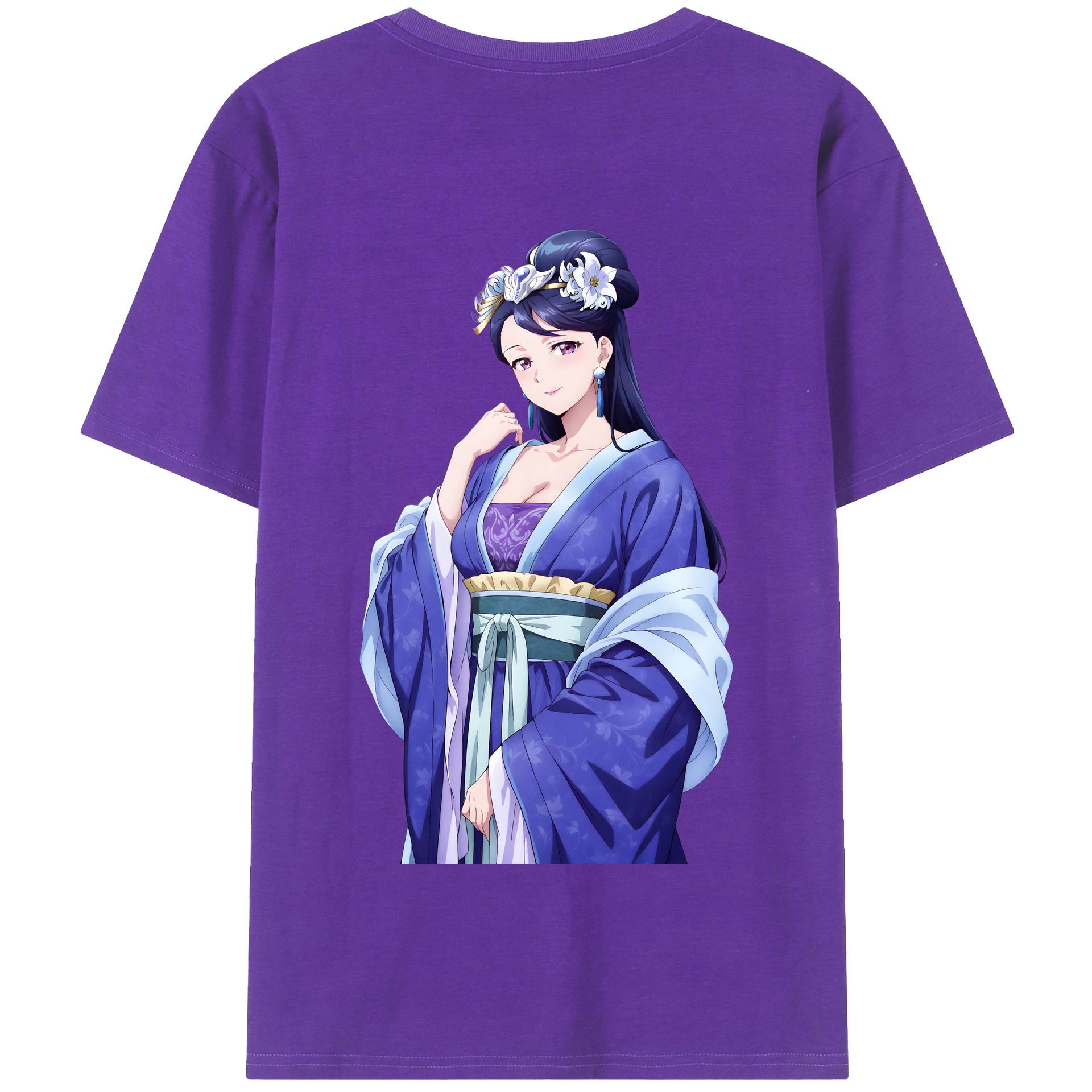 （画像用） 薬屋のひとりごと The Apothecary Diaries 綿100％半袖Tシャツ（背面プリント）