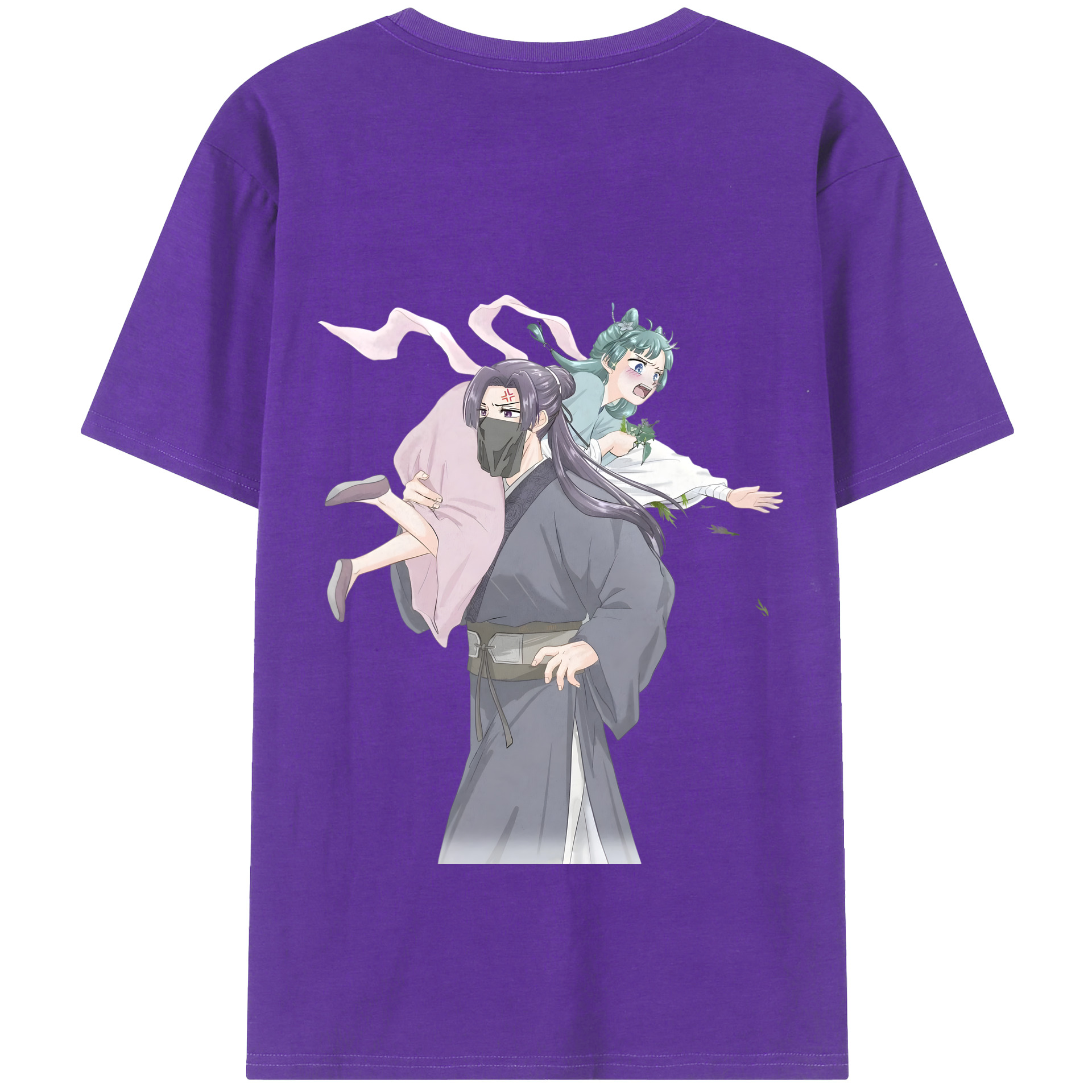（画像用） 薬屋のひとりごと The Apothecary Diaries 綿100％半袖Tシャツ（背面プリント）