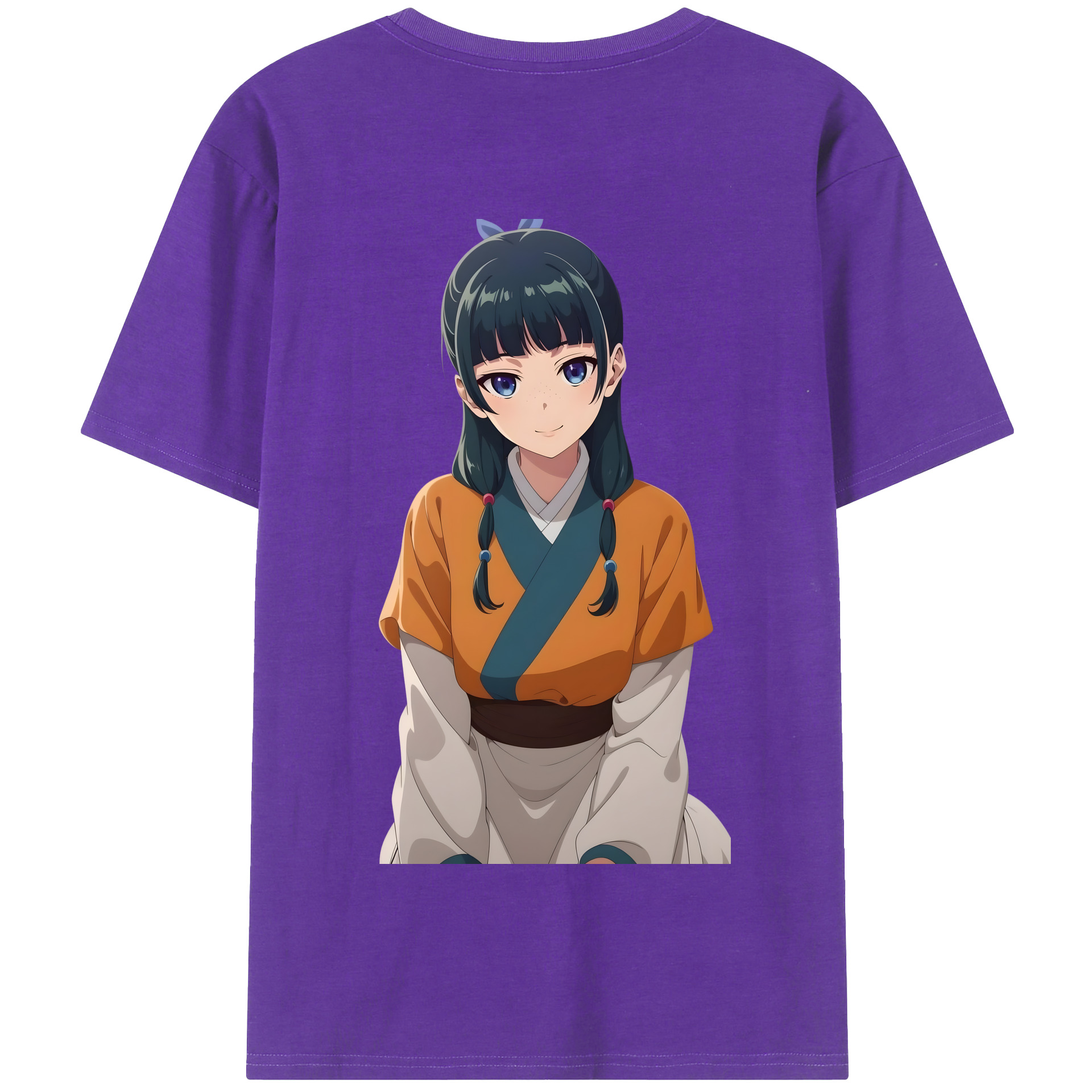 （画像用） 薬屋のひとりごと The Apothecary Diaries 綿100％半袖Tシャツ（背面プリント）