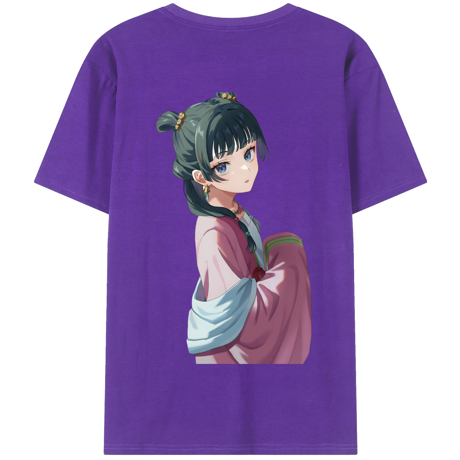 （画像用） 薬屋のひとりごと The Apothecary Diaries 綿100％半袖Tシャツ（背面プリント）